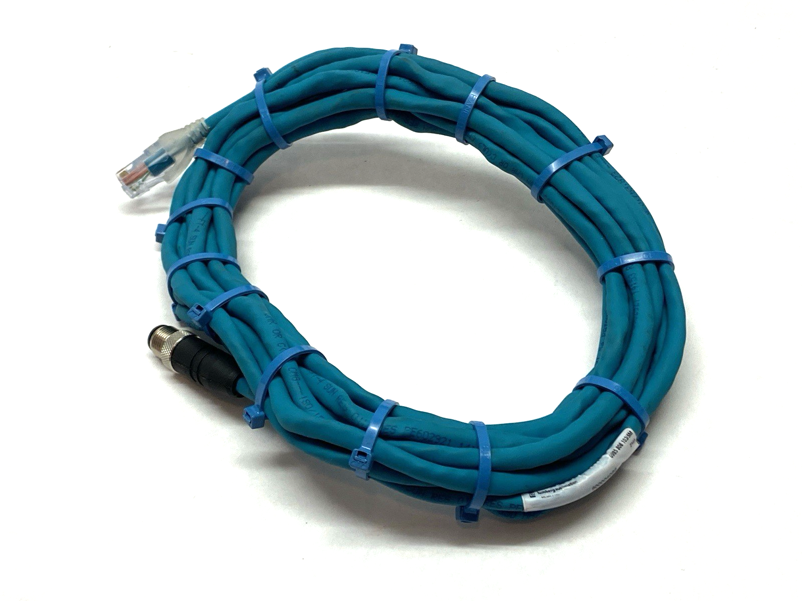 Lumberg Automation 0985 806 103/5M Double-Ended M12 M x RJ45 Cordset 900004086 - Maverick Industrial Sales