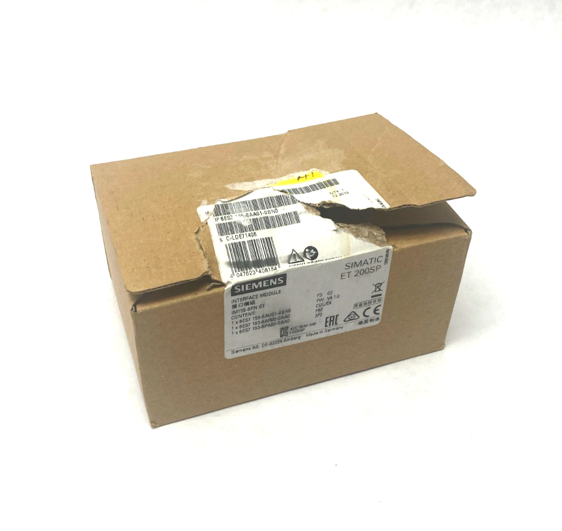 Siemens 6ES7 155-6AA01-0BN0 SIMATIC ET 200SP Interface Module, IM155-6PN ST - Maverick Industrial Sales