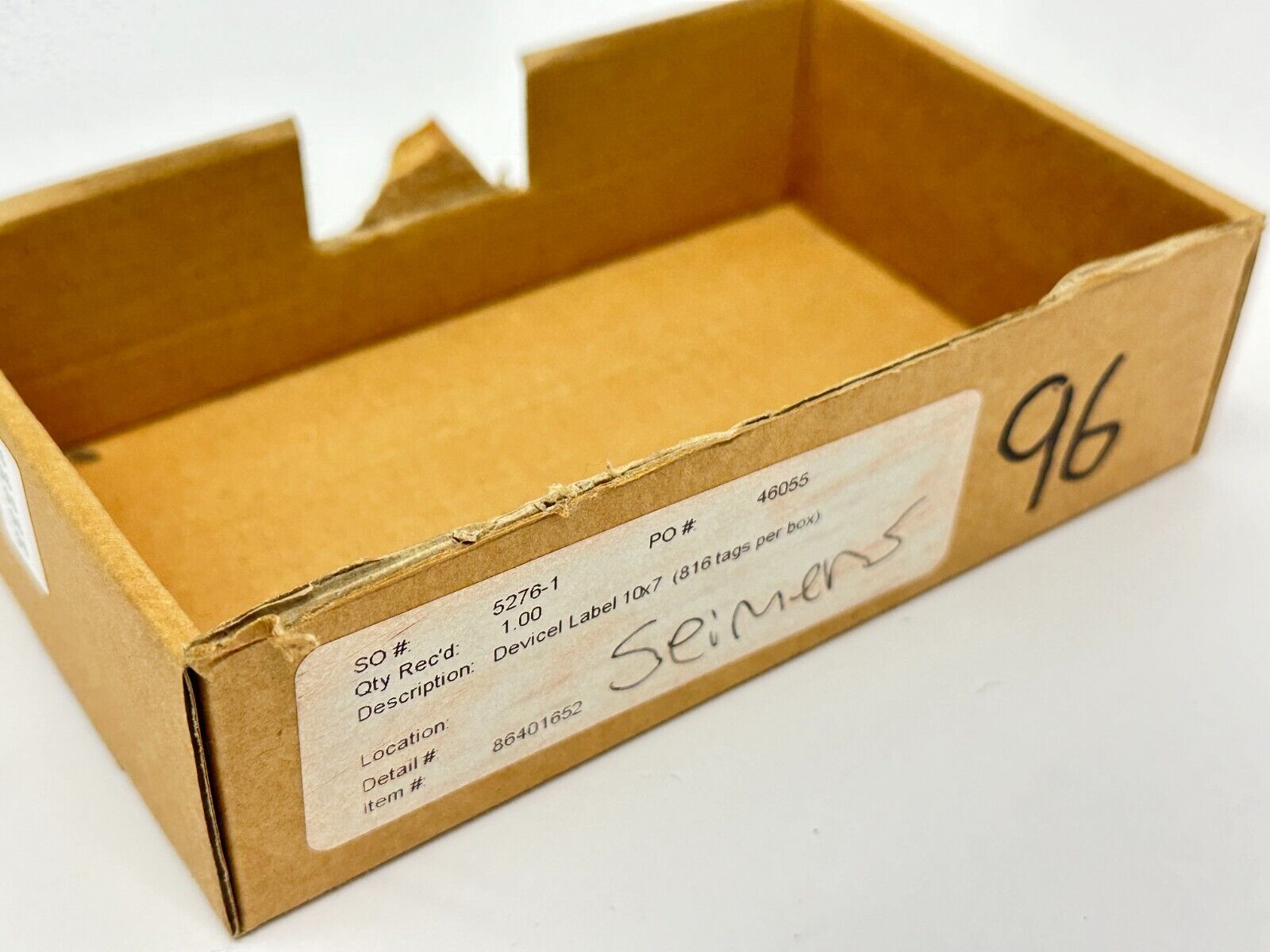 Murrplastik 86401652 Labeling Type SKS/PC 10x7 WIN-Type 96 LOT OF 336 - Maverick Industrial Sales