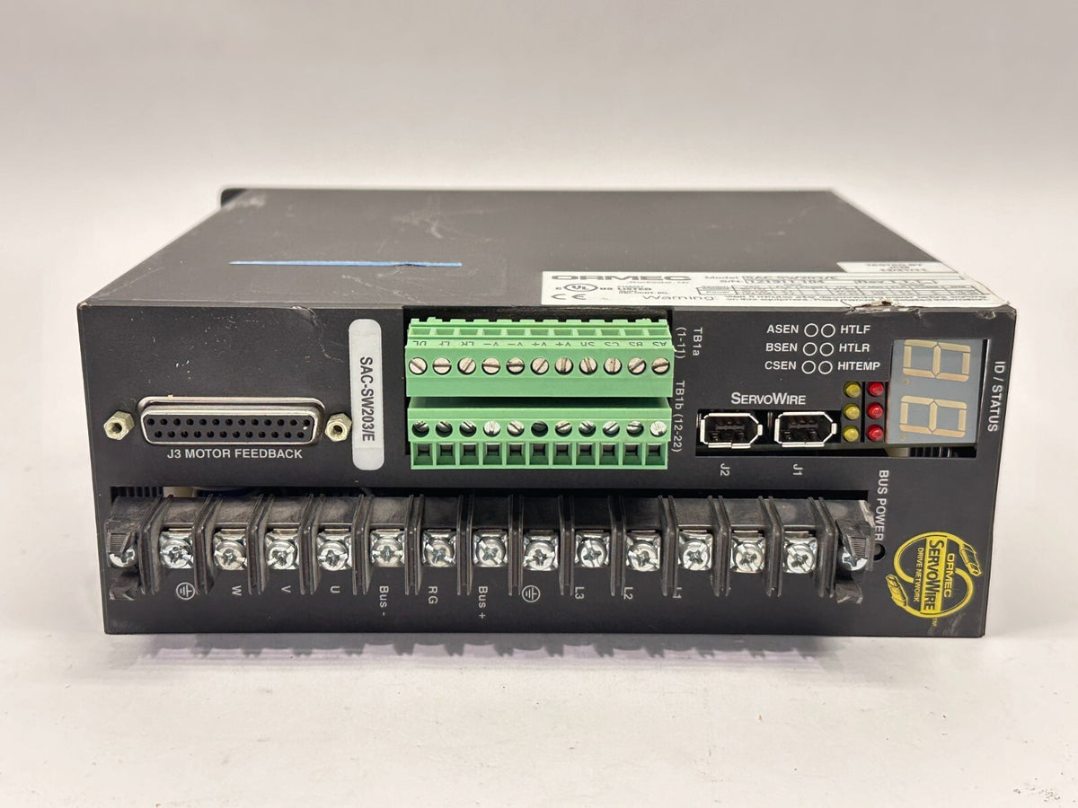 SAC-SW203/E | Ormec REV 1.1.1 Servowire Servo Motor Drive Controller Encoder - Used - Maverick Industrial Sales