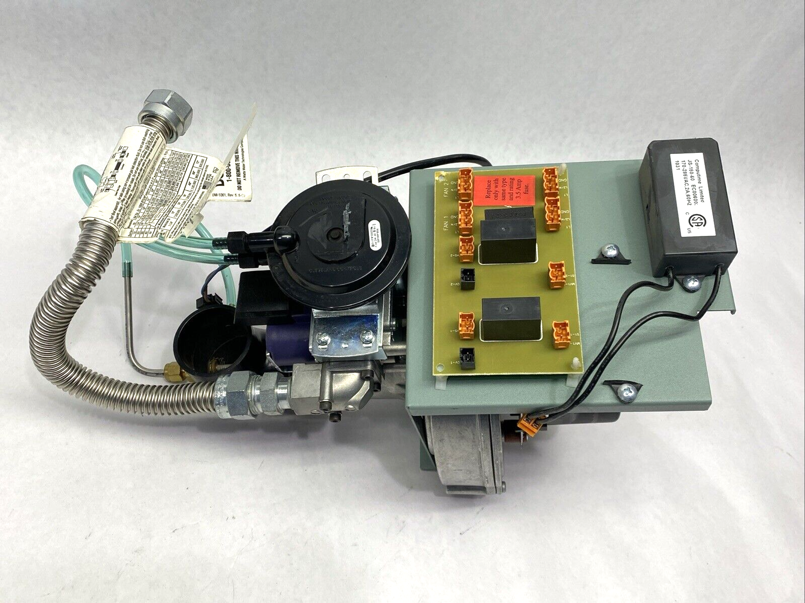 Honeywell VK8115F Natural Gas Valve Assembly w/ Ebmpapst RG148/1200-3612-010201 - Maverick Industrial Sales