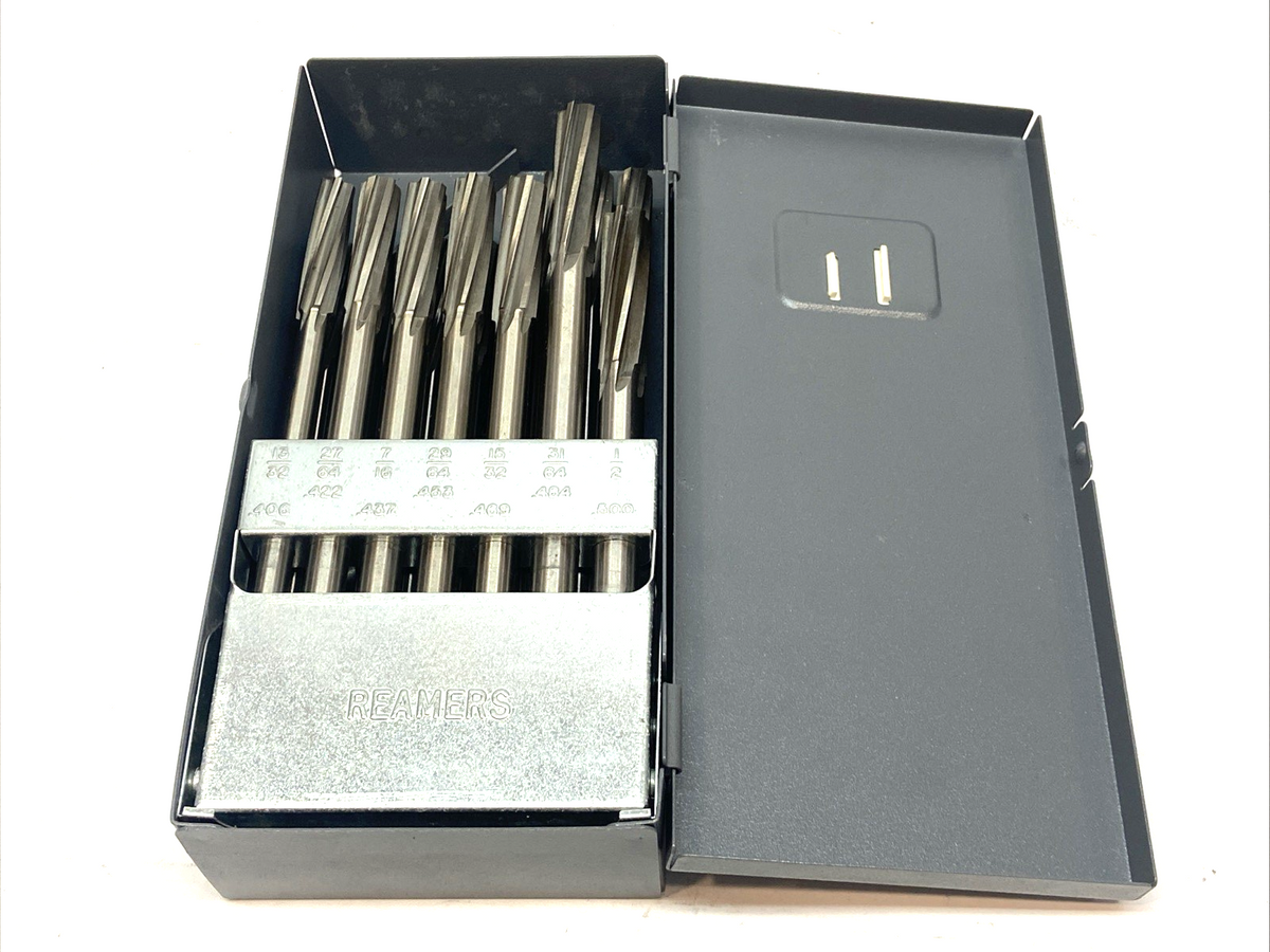 Cleveland C00964 Chucking Reamer Set HSS 1/16" to 1/2", SET OF 29 - Maverick Industrial Sales