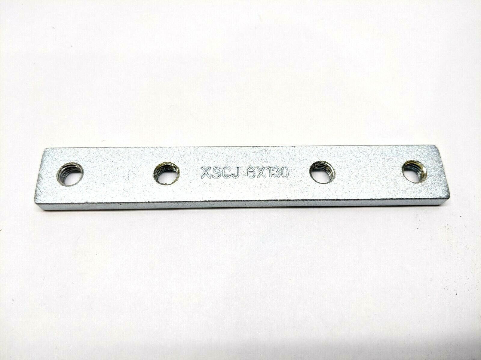 Flexlink XSCJ 6x130 Guide Rail Connecting Strip, Conveyor Splice, No Screws - Maverick Industrial Sales