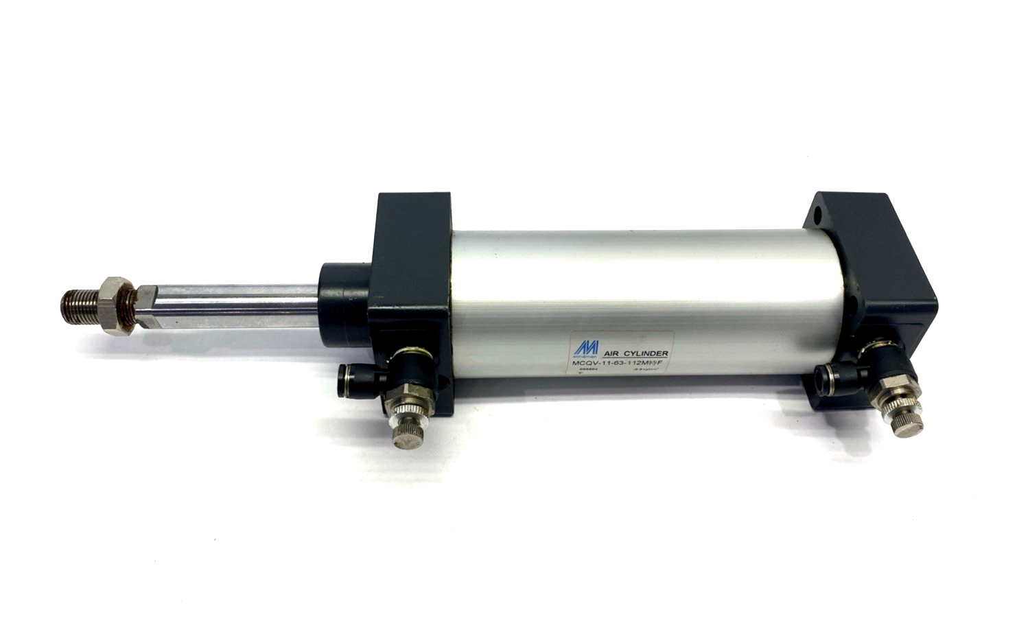 MCQV-11-63-112M | Mindman Air Cylinder 63mm Bore 112mm Extension Length - Used - Maverick Industrial Sales