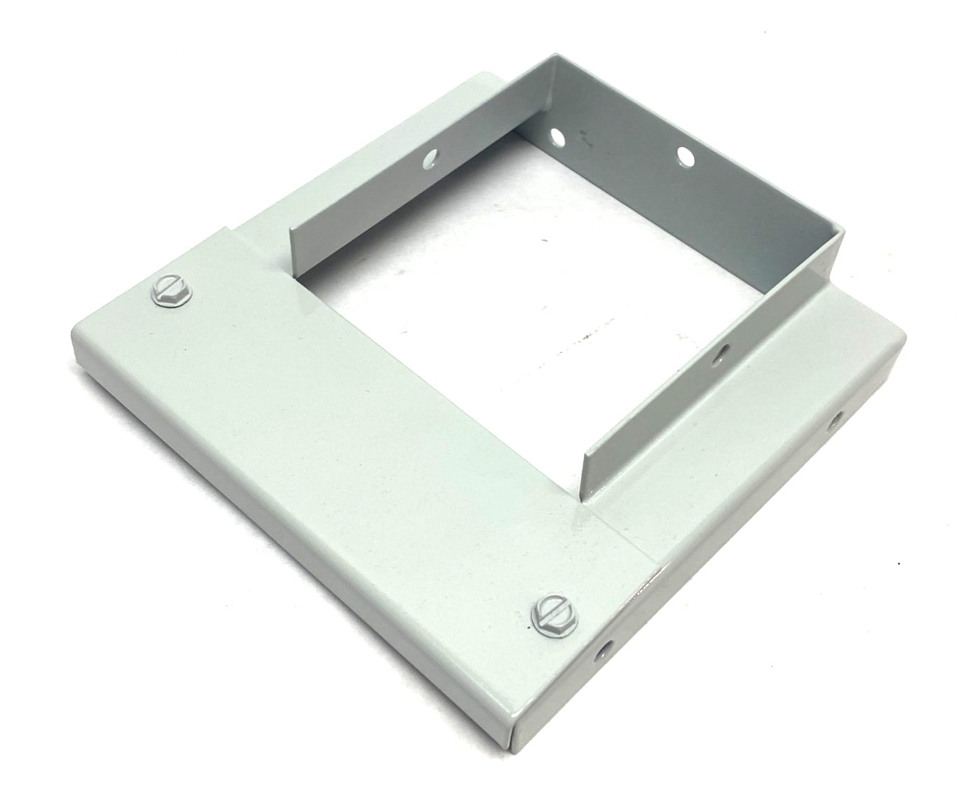 F66G44R | Hoffman nVent Reducer Plate PAINTED WHITE 6" x 6" to 4" x 4" - New – Open box - Maverick Industrial Sales