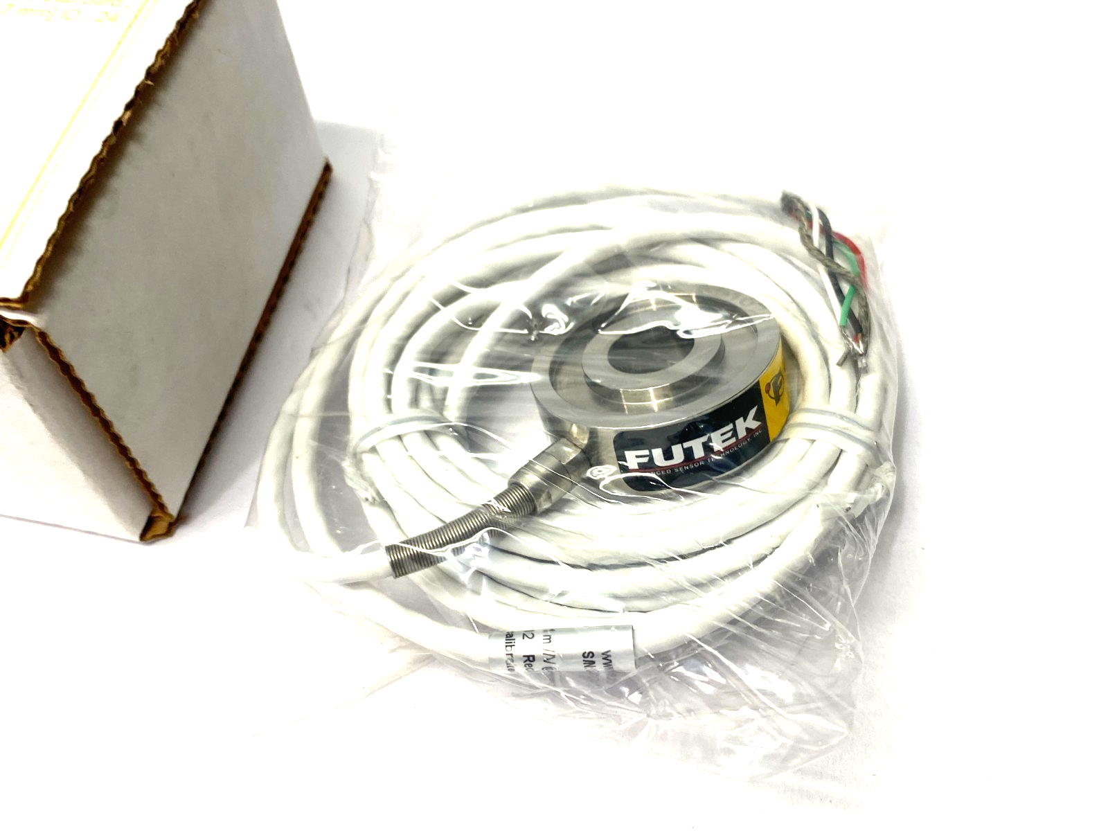 LTH350 FSH00346 | Futek Donut Load Cell 2000lb 17-4 PH S.S. - New – Open box - Maverick Industrial Sales