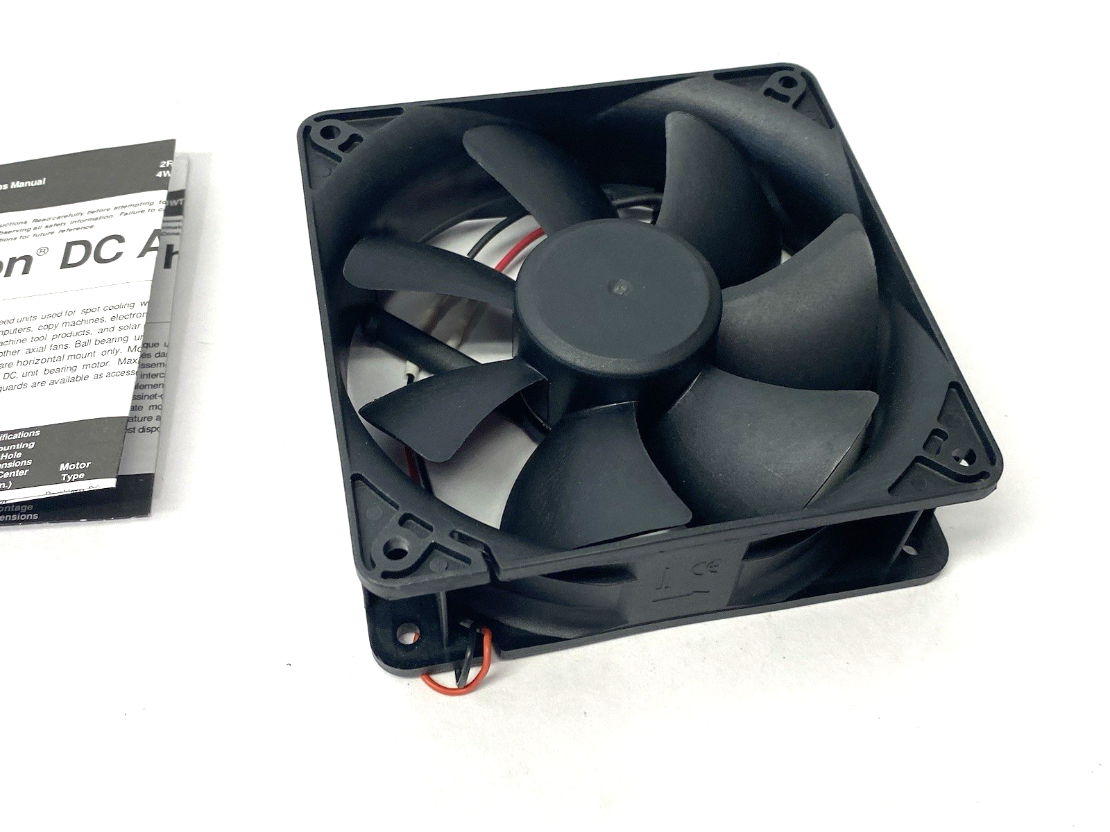 Dayton 6KD74A Axial Fan: 108 cfm Airflow @ 0.000 in SP, 4 11/16 in Ht, 1 1/2 in - Maverick Industrial Sales