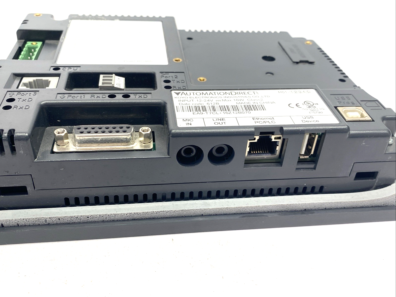 Automation Direct EA9-T7CL HMI, Analog Resistive Touch Screen, 800 x 480 Pixel - Maverick Industrial Sales