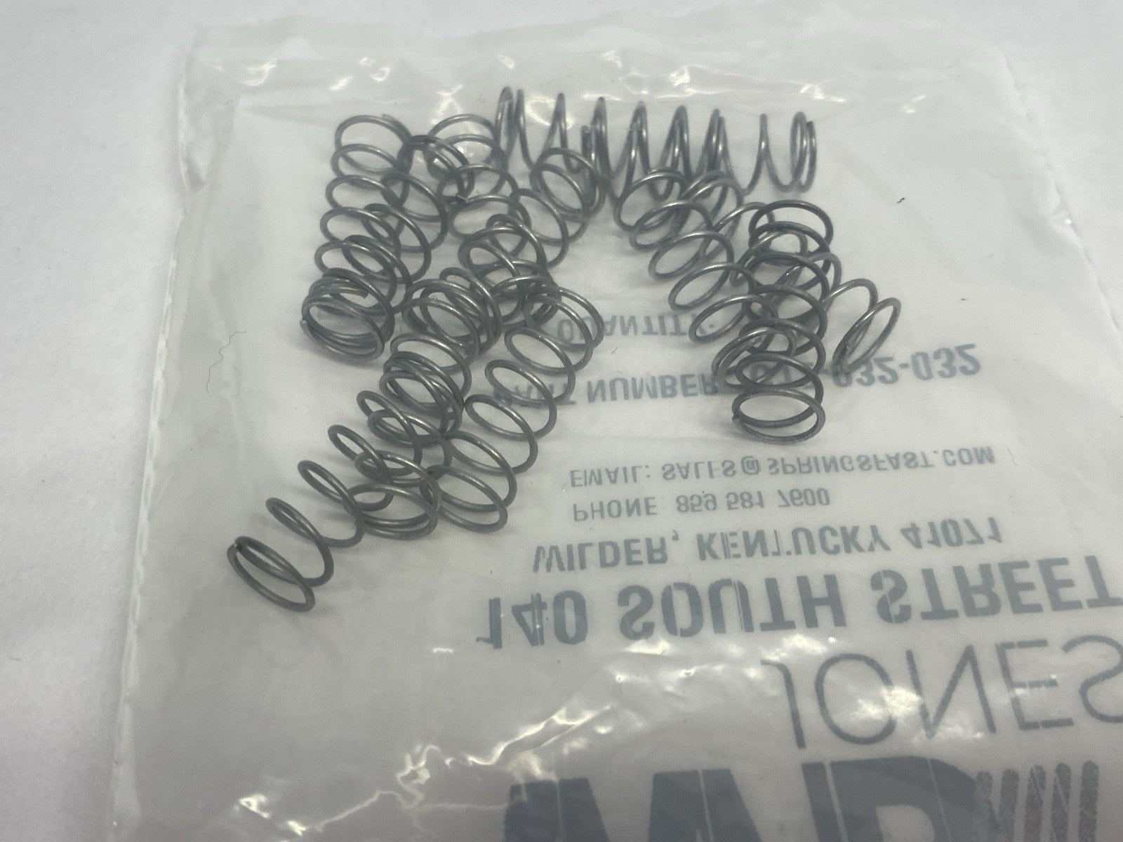 C12-032-032 | WB Jones Compression Spring, 1" Long, 0.36" OD, 0.296" ID 12-PACK - New - Maverick Industrial Sales