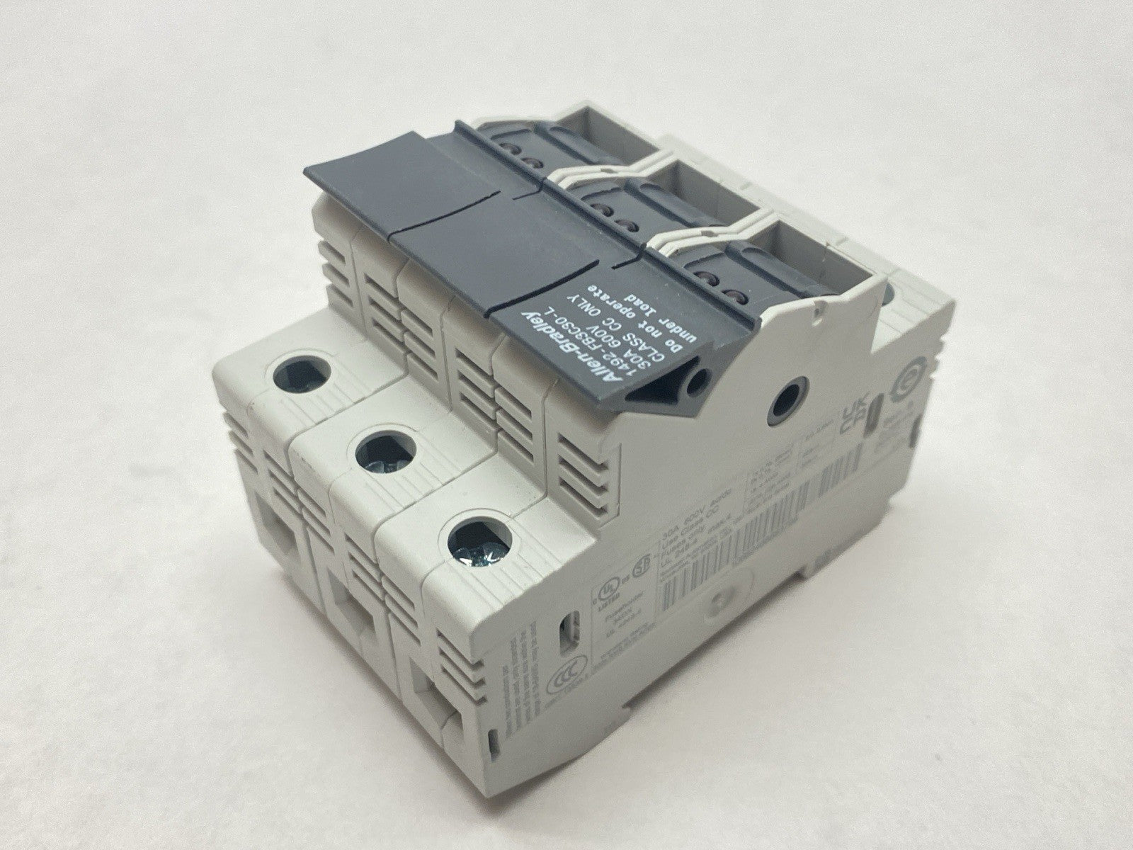 1492-FB3C30-L | Allen Bradley Ser B Fuse Holder 3-Pole 600V 30A - New – Open box - Maverick Industrial Sales