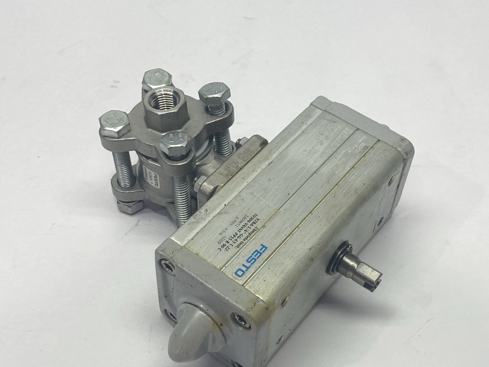 Festo VZBA-1/4"-GG-63-T-22-F0304-V4V4T-PP15-R-90-C Ball Actuator Unit 1809651 - Maverick Industrial Sales