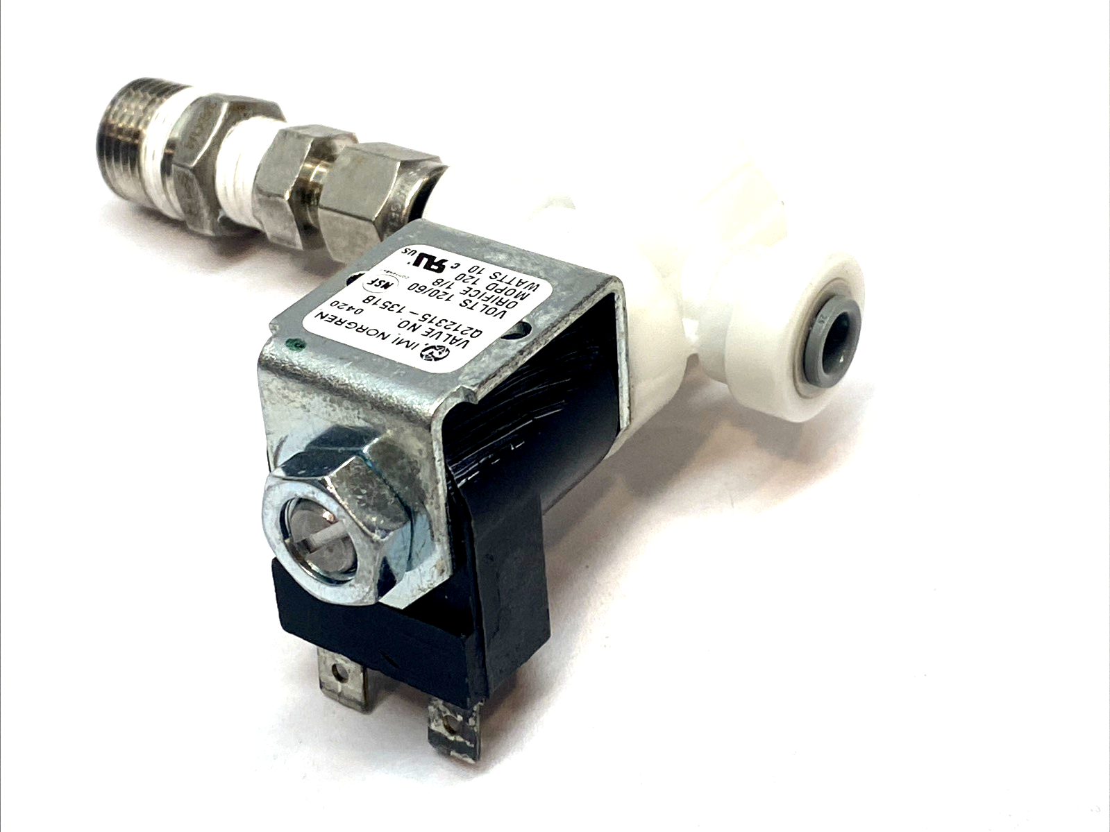 Q212315-1351B | IMI Norgren Solenoid Valve 1/8" NC 120VAC 60Hz - Used - Maverick Industrial Sales