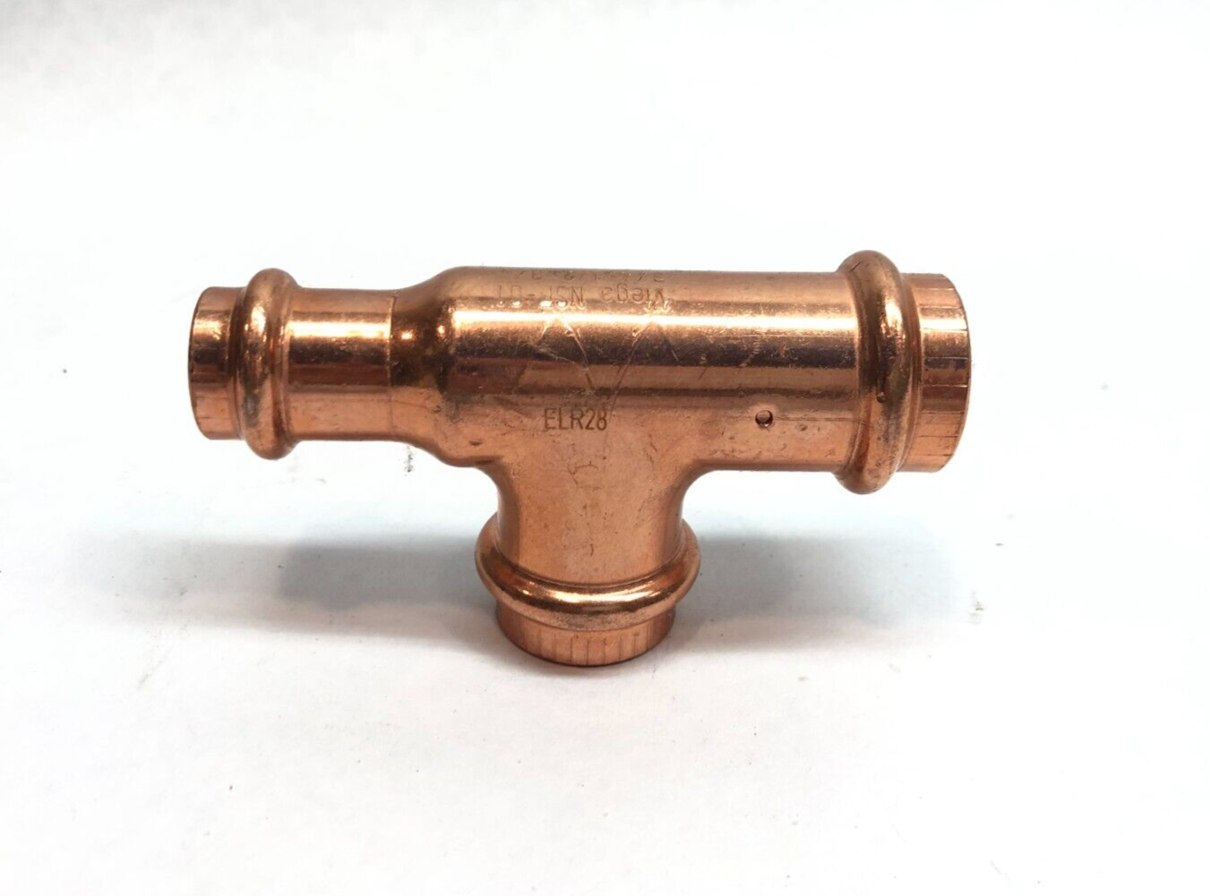 Viega 77397 ProPress TEE Fitting, 3/4" x 1/2" x 3/4" CxCxC, 3AV82 - Maverick Industrial Sales