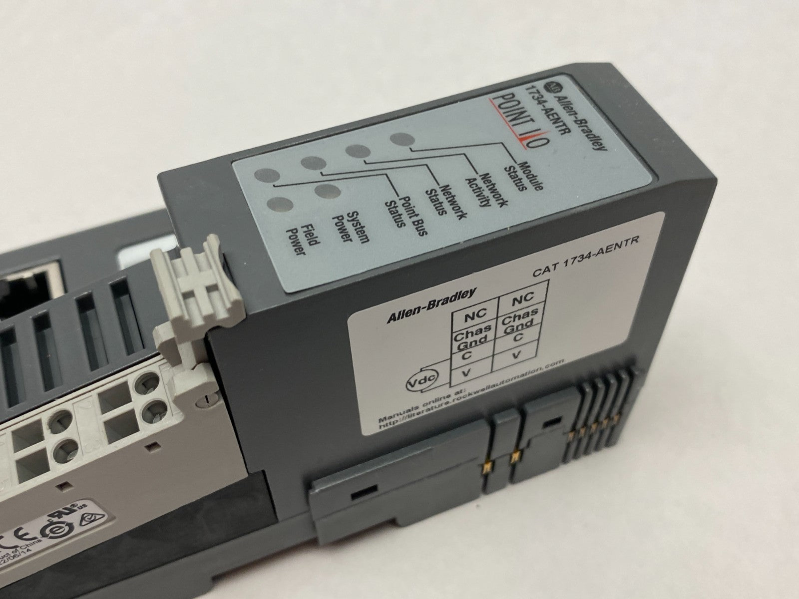 1734-AENTR | Allen Bradley Ser. C 2-Port EtherNet/IP I/O Adapter Module - New – Open box - Maverick Industrial Sales