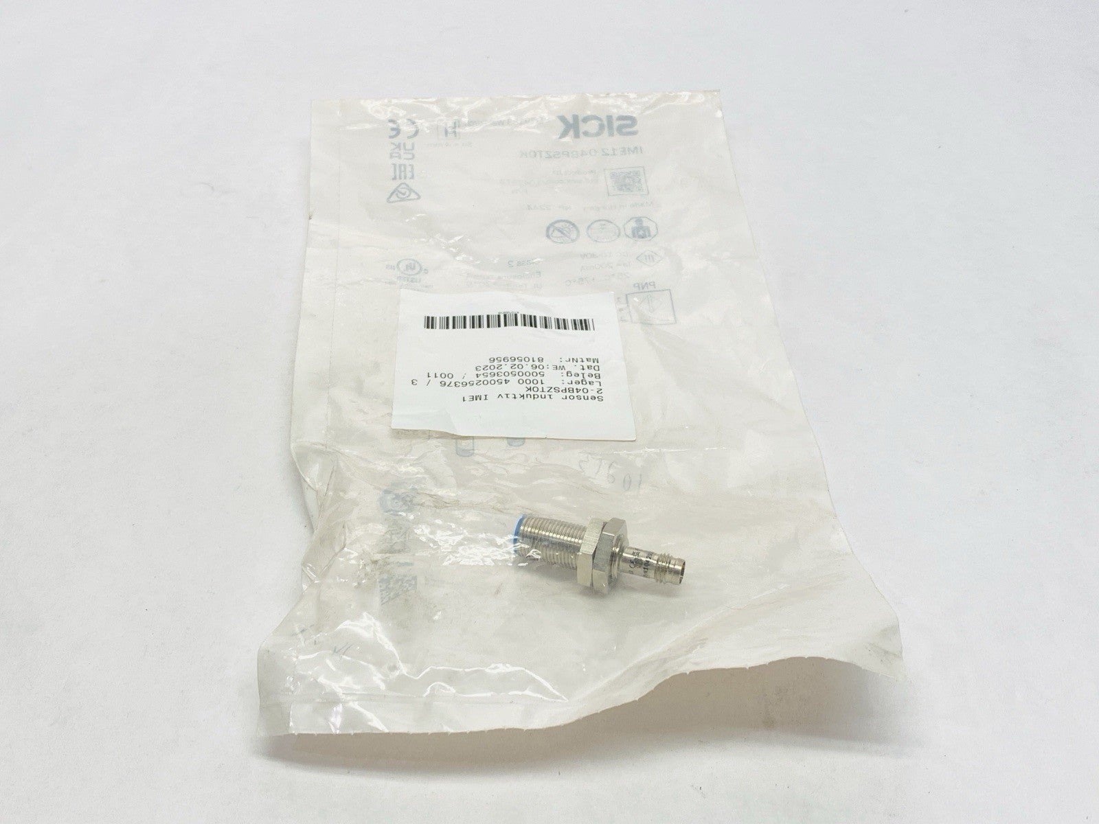 Sick IME12-04BPSZT0K Inductive Proximity Sensor 1042973 - Maverick Industrial Sales