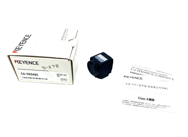 Keyence CA-HX048C Supporting LumiTrax™ 16x Speed Color Vision System Camera - Maverick Industrial Sales