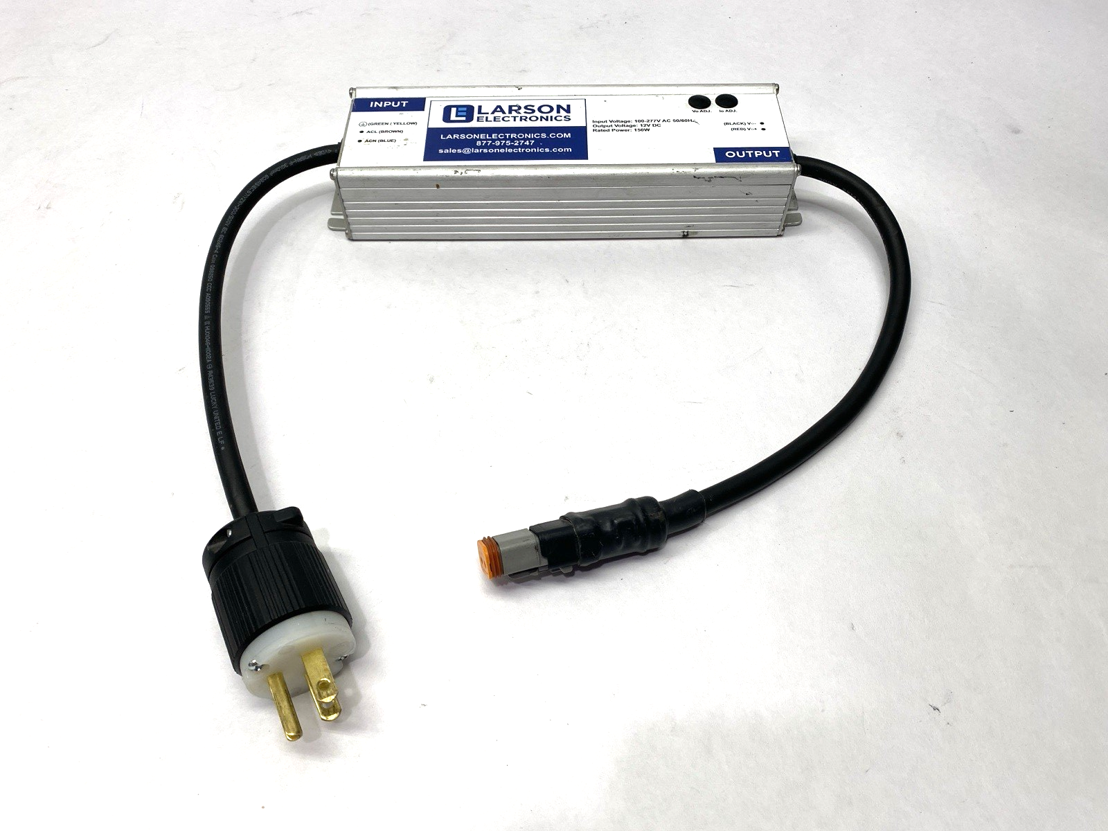 N/A | Larson Electronics AC Power Supply 150W 100-277VAC to 12VDC - For parts or not working - Maverick Industrial Sales