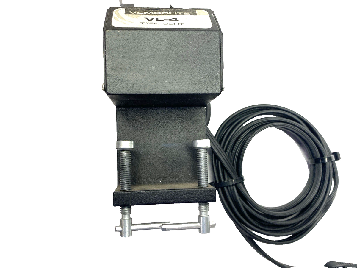 Vemcolite VL-4 Industrial Task Light 118V, 9A, 60Hz, 90W BULBS NOT INCLUDED - Maverick Industrial Sales
