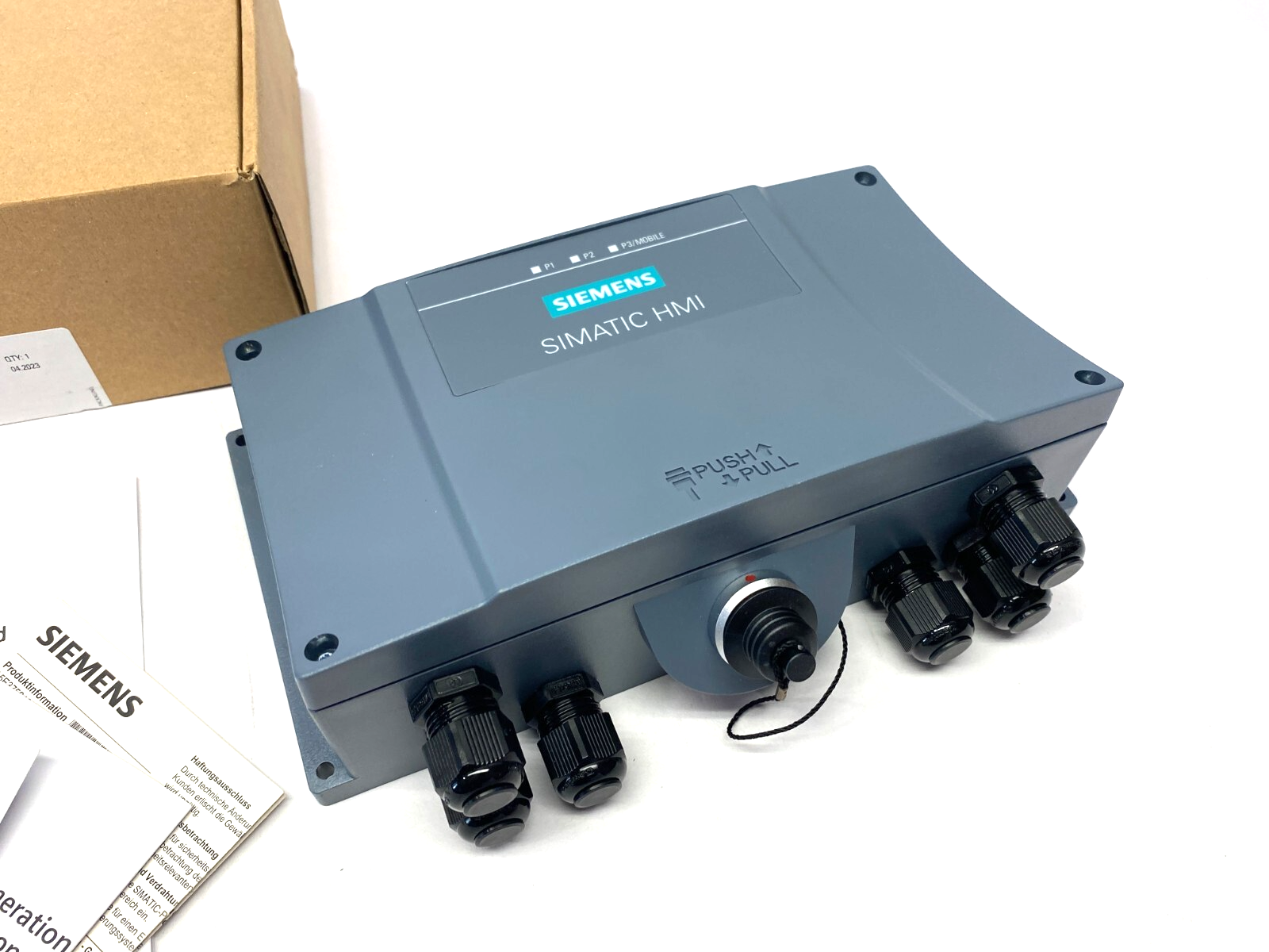 Siemens 6AV2125-2AE13-0AX0 SIMATIC HMI Mobile Panel - Maverick Industrial Sales