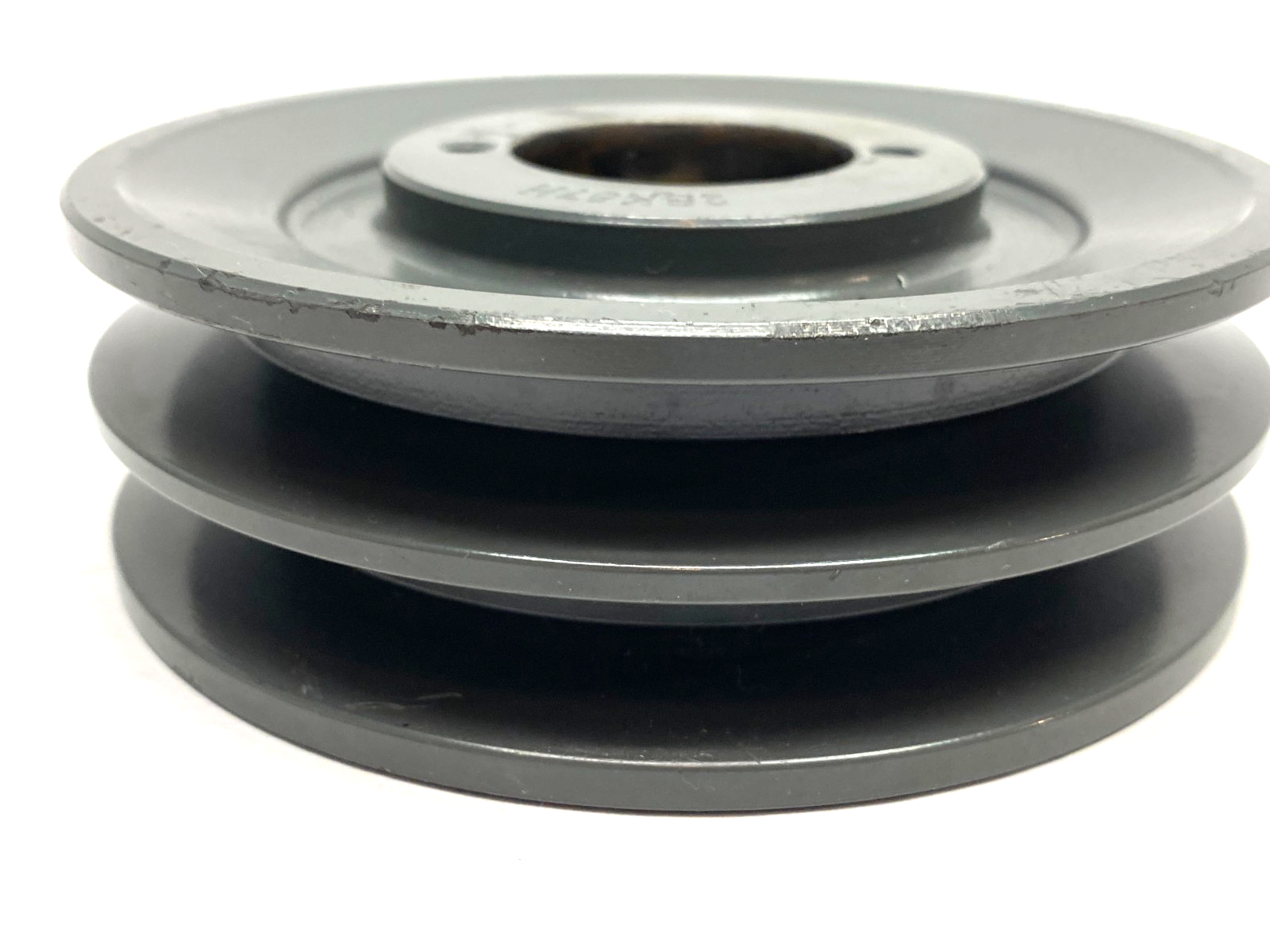 Cast Iron 2BK57H Dual Groove Belt Pulley - Maverick Industrial Sales