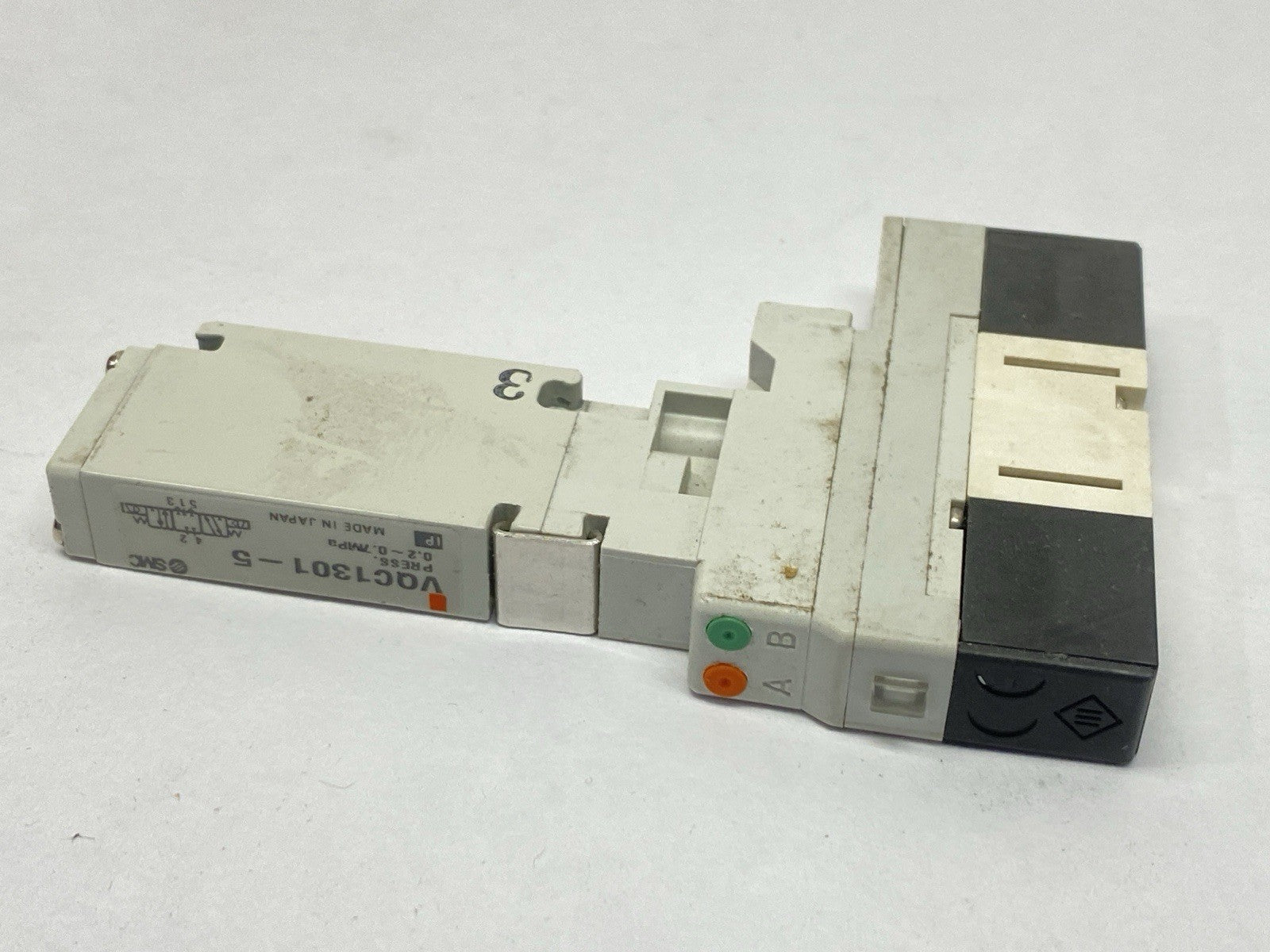 SMC VQC1301-5 Pneumatic Solenoid Valve 5-Port - Used - Maverick Industrial Sales