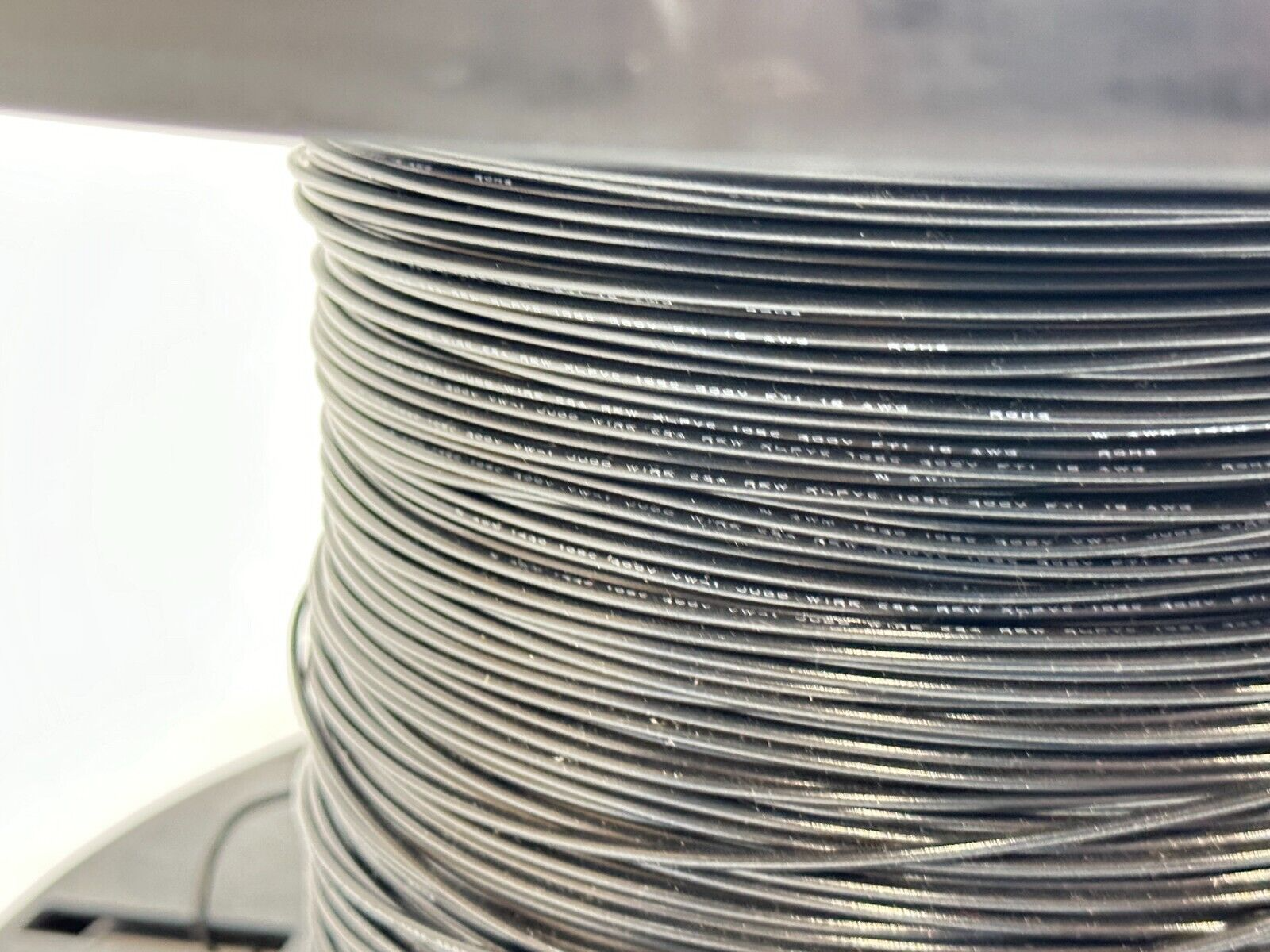 Judd Wire 454-0197-000 18AWG 16/30 .017 XLPVC H0915 3200ft Spool 1250ft LEFT - Maverick Industrial Sales