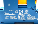 Finder 97.01 Relay Base w/ 46.61.8.120.0054 Relay 120VAC 16A - Maverick Industrial Sales