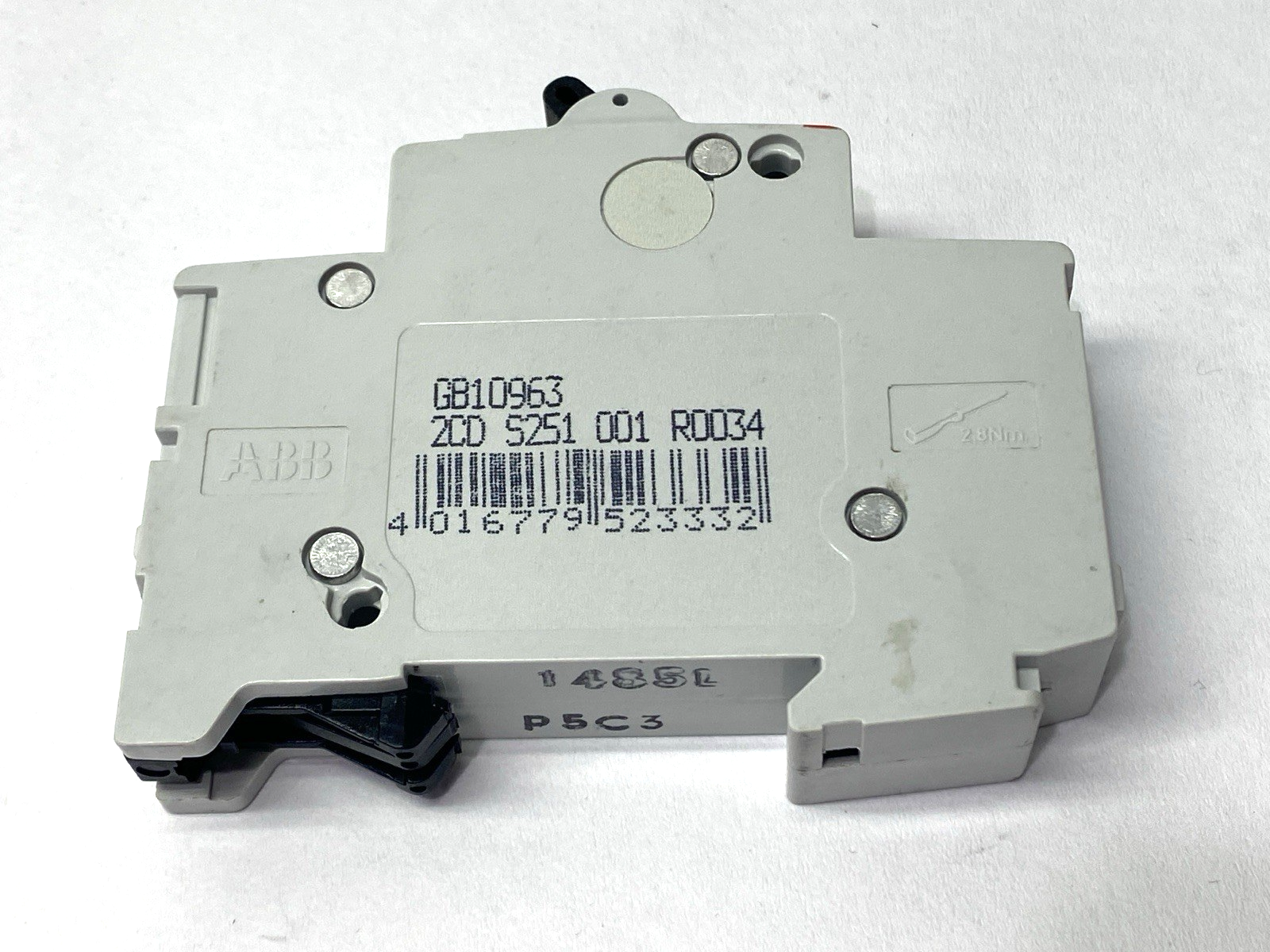 ABB S201-C3 Miniature Circuit Breaker 1-Pole 3A LOT OF 2 - Maverick Industrial Sales