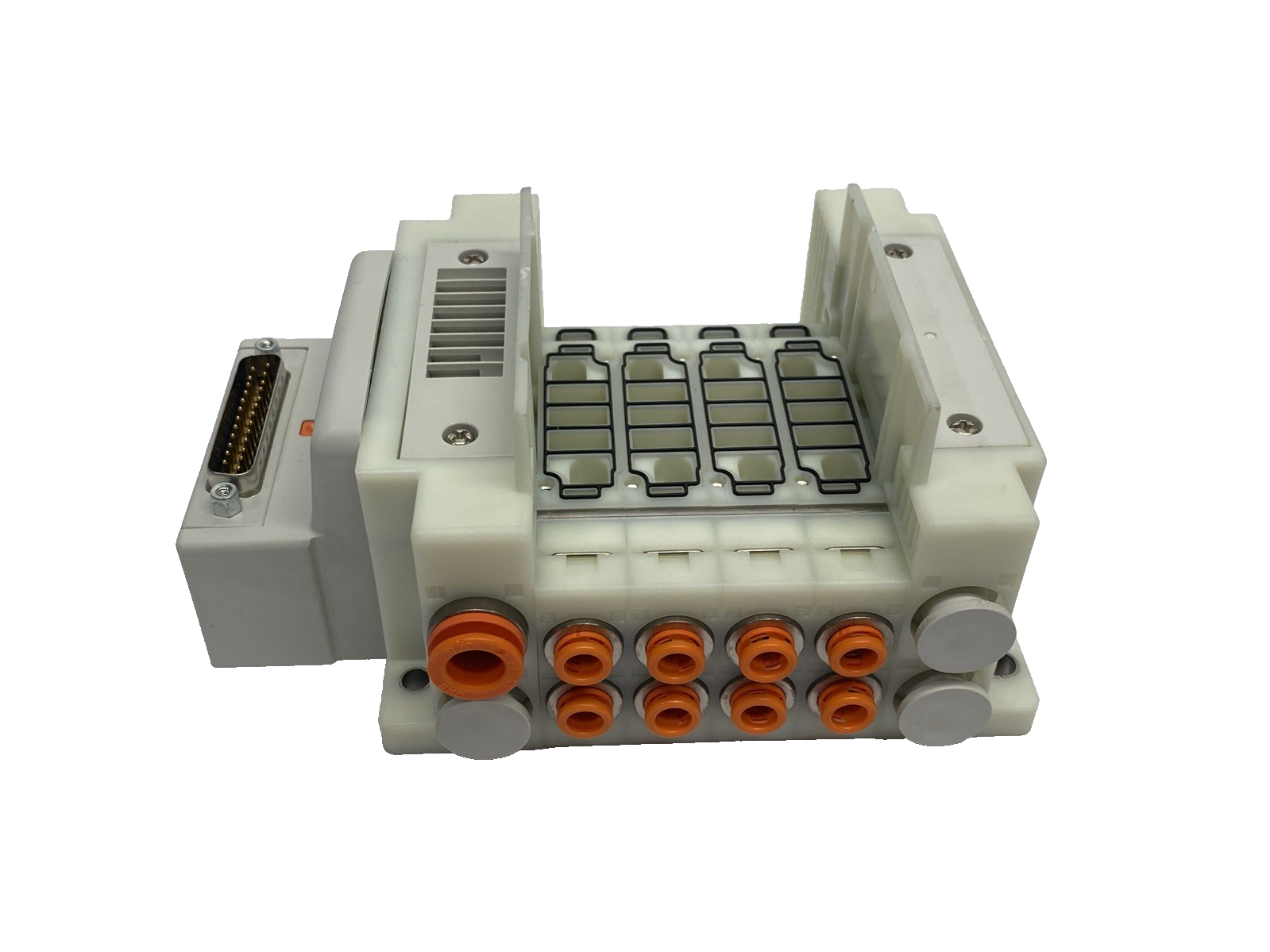 SS5Y5-10F1-04DS-N7-NA | SMC Pneumatic Solenoid Manifold, 4-Station - New Other - Maverick Industrial Sales
