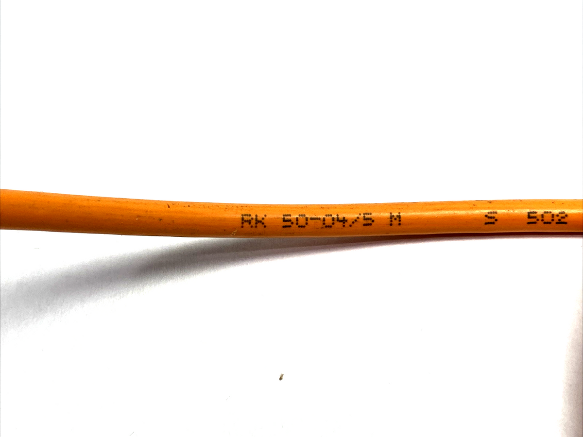 RK 50-04/5 M, 11180, RK50-04/5M | Lumberg RK 50-04/5 M 7/8" Power Single-Ended Cordset Female 5-Pin 5m 11180 - New – Open box - Maverick Industrial Sales