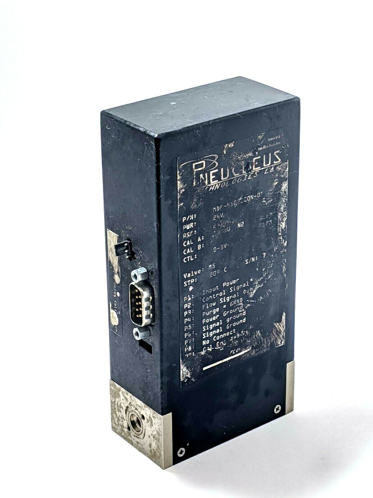 Pneucleus MDF-4502100N-01 Mass Flow Controller - Maverick Industrial Sales