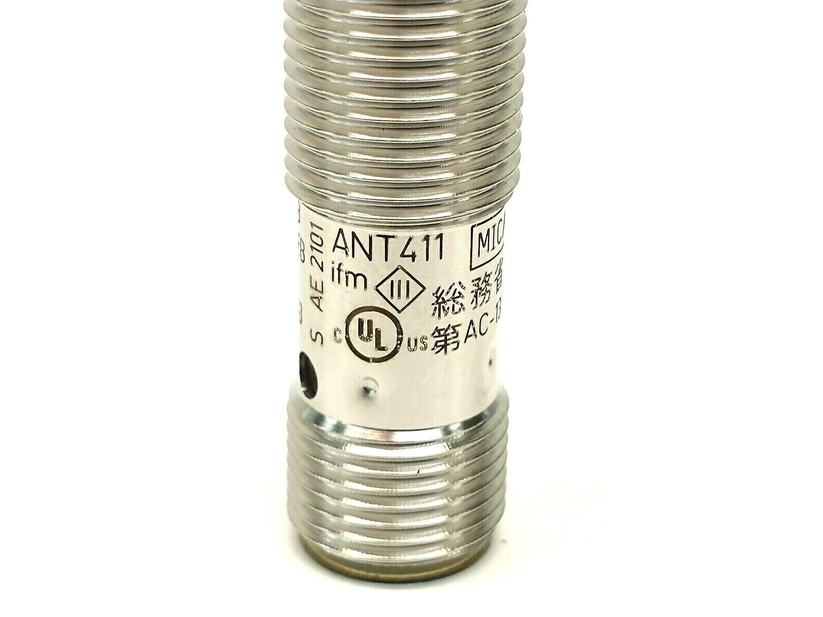 ifm ANT411 M12 RFID Read/Write Head HF DTRHF FNRWIDUS03 - Maverick Industrial Sales