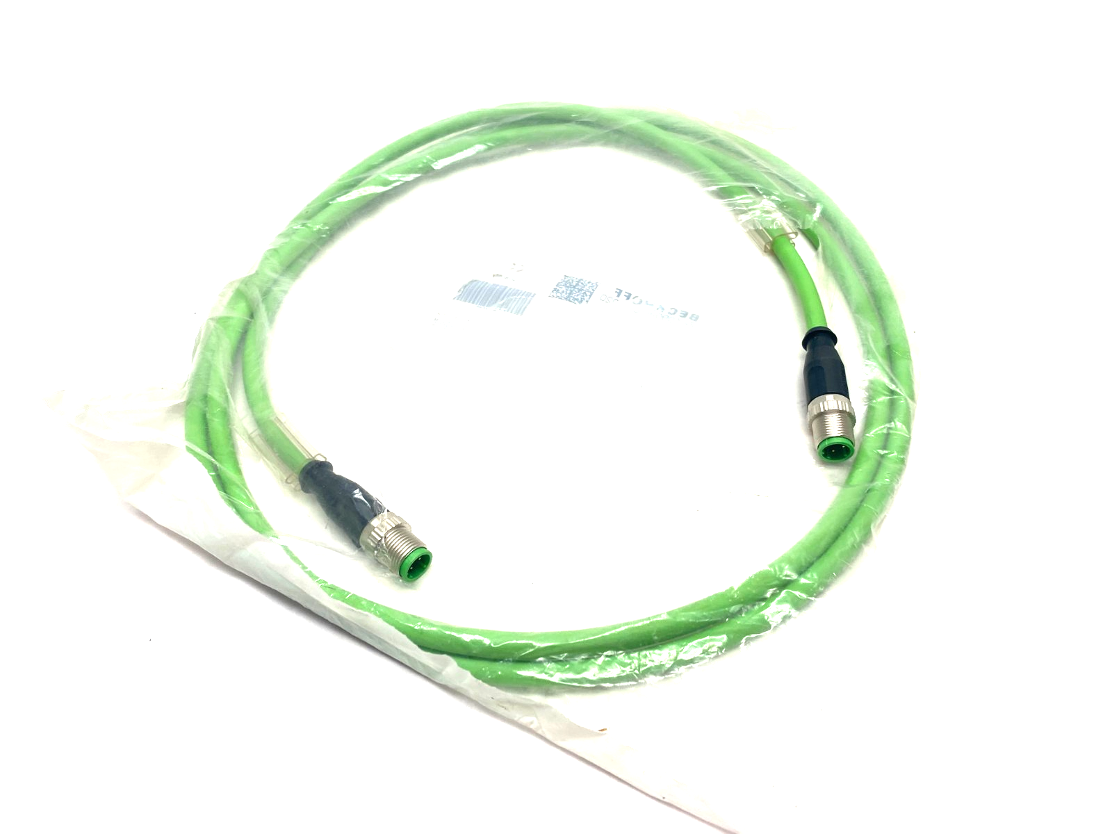 Beckhoff ZK1090-6161-0020 Double Ended EtherCAT Cable M12 4-Pin 2m 042269 - Maverick Industrial Sales