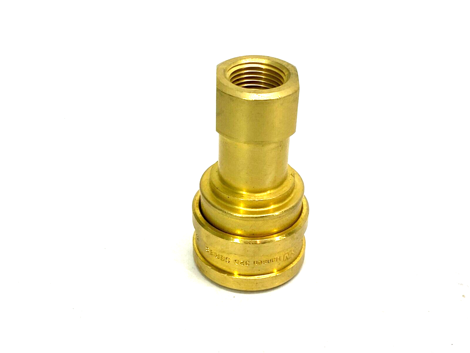 Eaton Hansen B3H21SL Brass Quick-Connect Auto Seal Lock Sleeve Fitting 3/8" FNPT - Maverick Industrial Sales