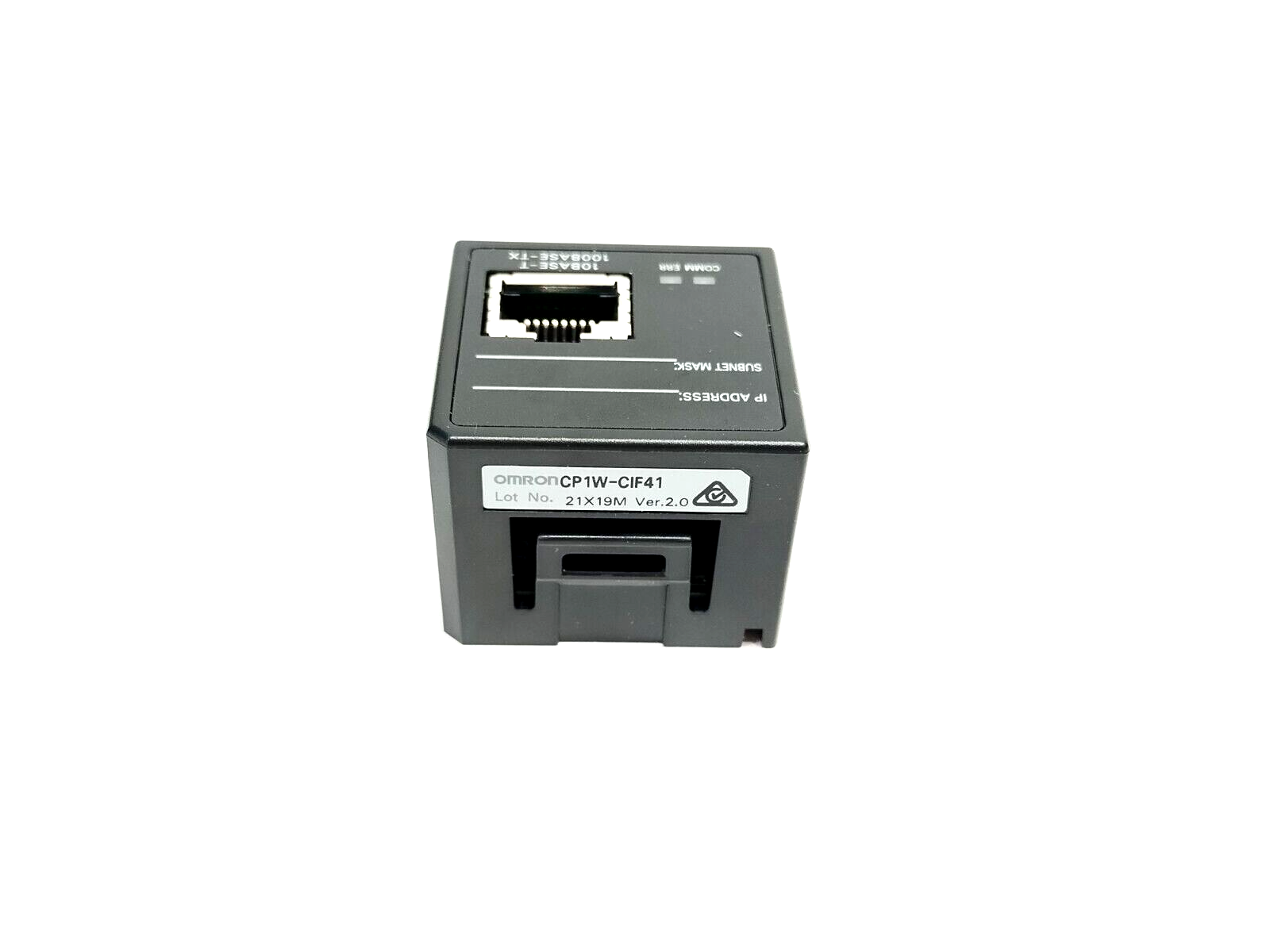 Omron CP1W-CIF41 PLC Interface Unit, Ethernet Option Board 10BASE-T 100BASE-TX - Maverick Industrial Sales