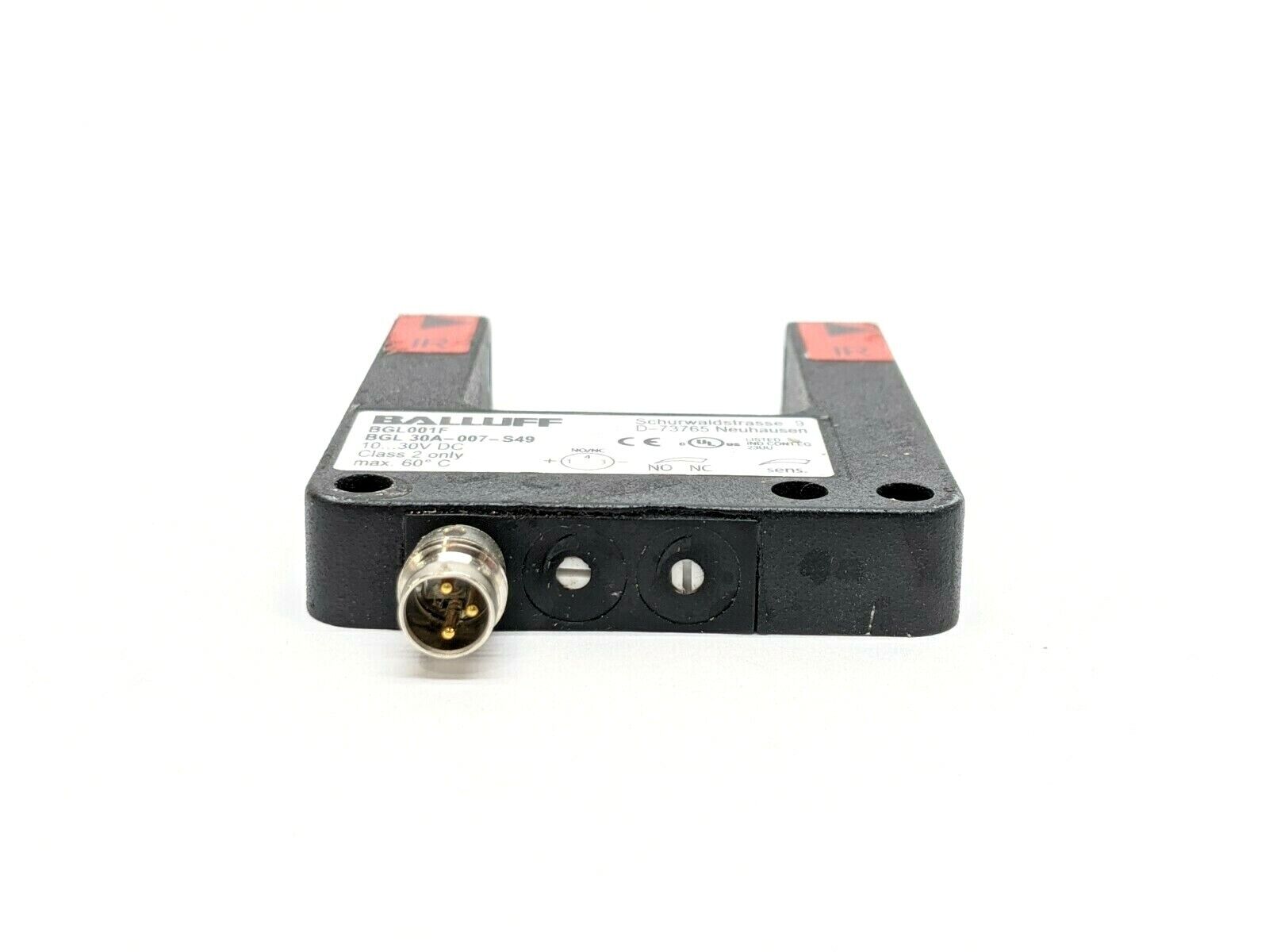 Balluff BGL001F Infrared Through Beam Forked Sensor M8 Connector BGL 30A-007-S49 - Maverick Industrial Sales