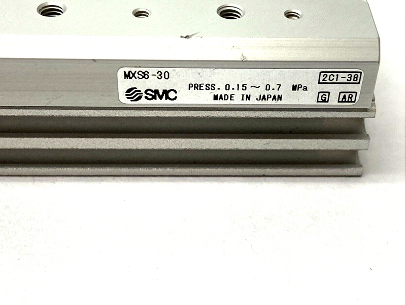 SMC MXS6-30 Guided Cylinder Slide Table - Maverick Industrial Sales