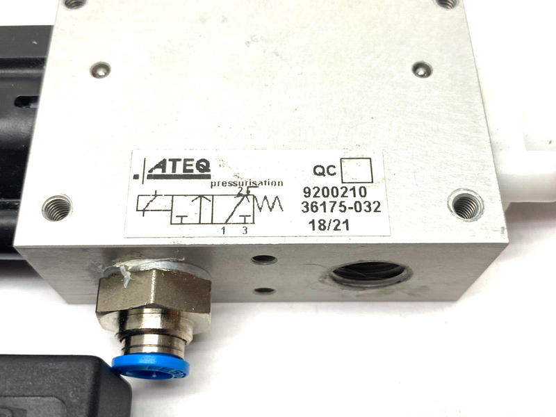 ATEQ 9200210 Leak Tight Directional Control Valve 36175-032 - Maverick Industrial Sales