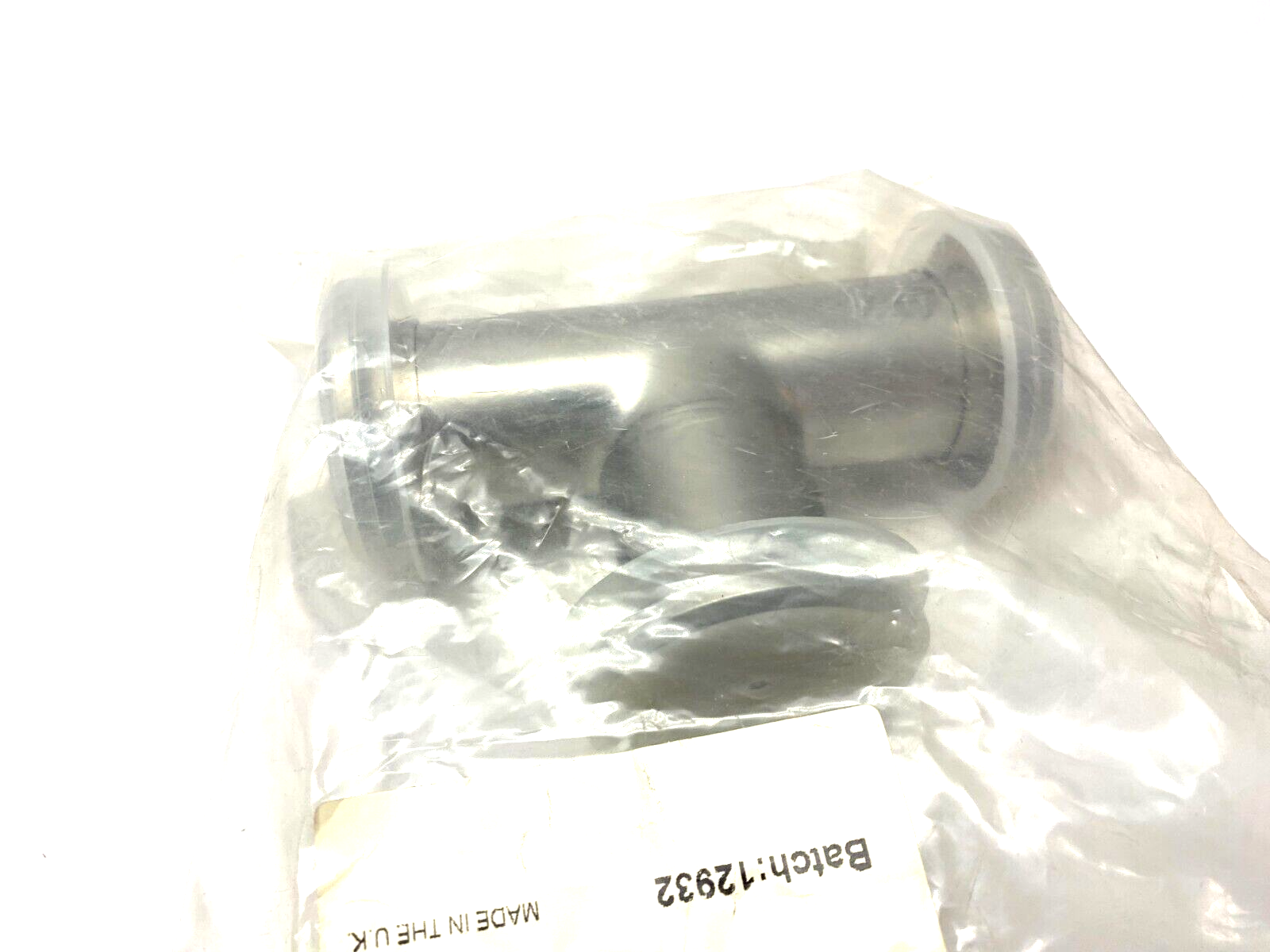 Agilent KT01500246 Stainless Steel Tee Fitting, 2.46" Clearance, NW40 - Maverick Industrial Sales