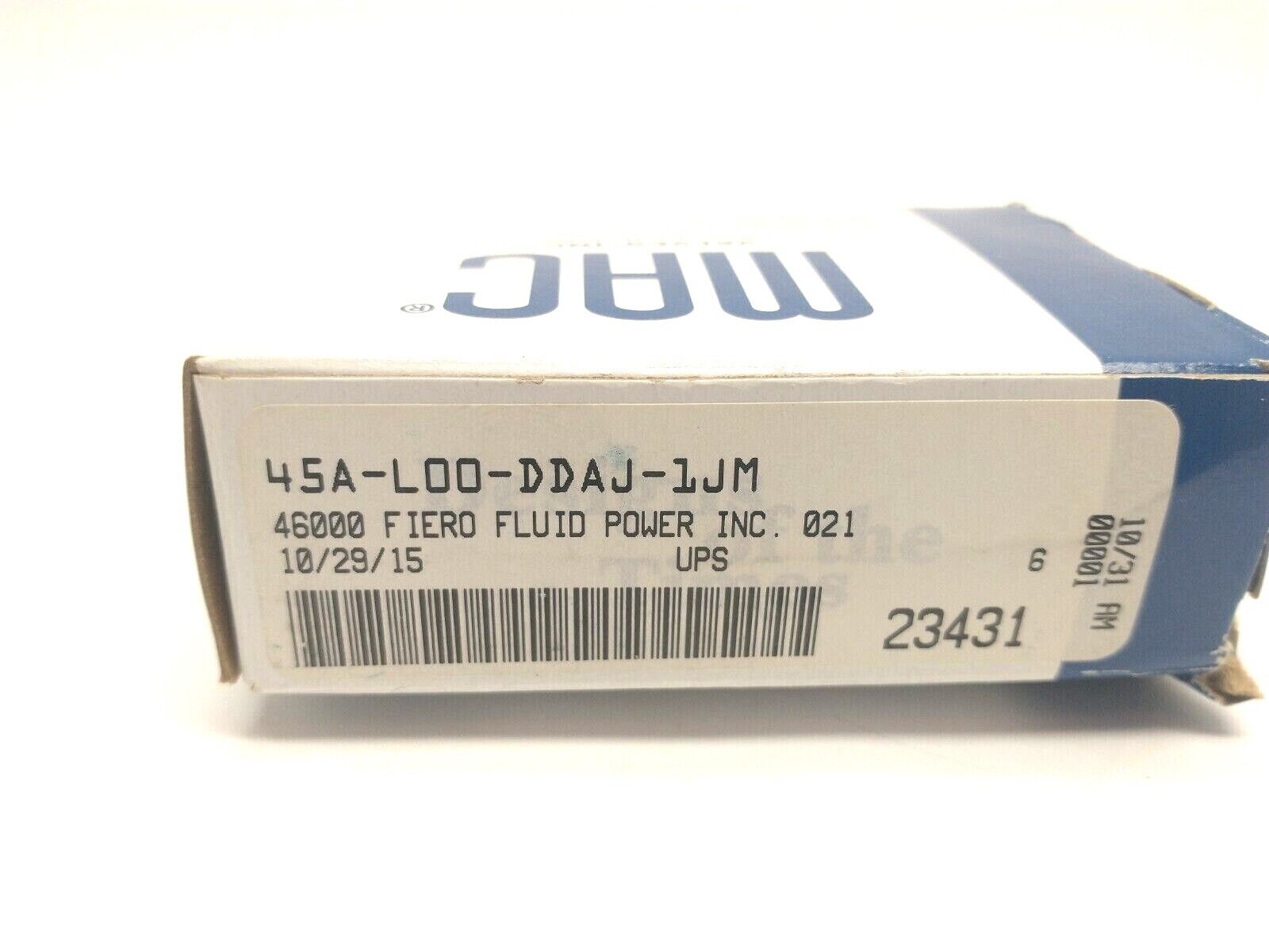 MAC Valves 45A-L00-DDAJ-1JM 4-Way 2-Position Solenoid Valve 24VDC 5.4W - Maverick Industrial Sales