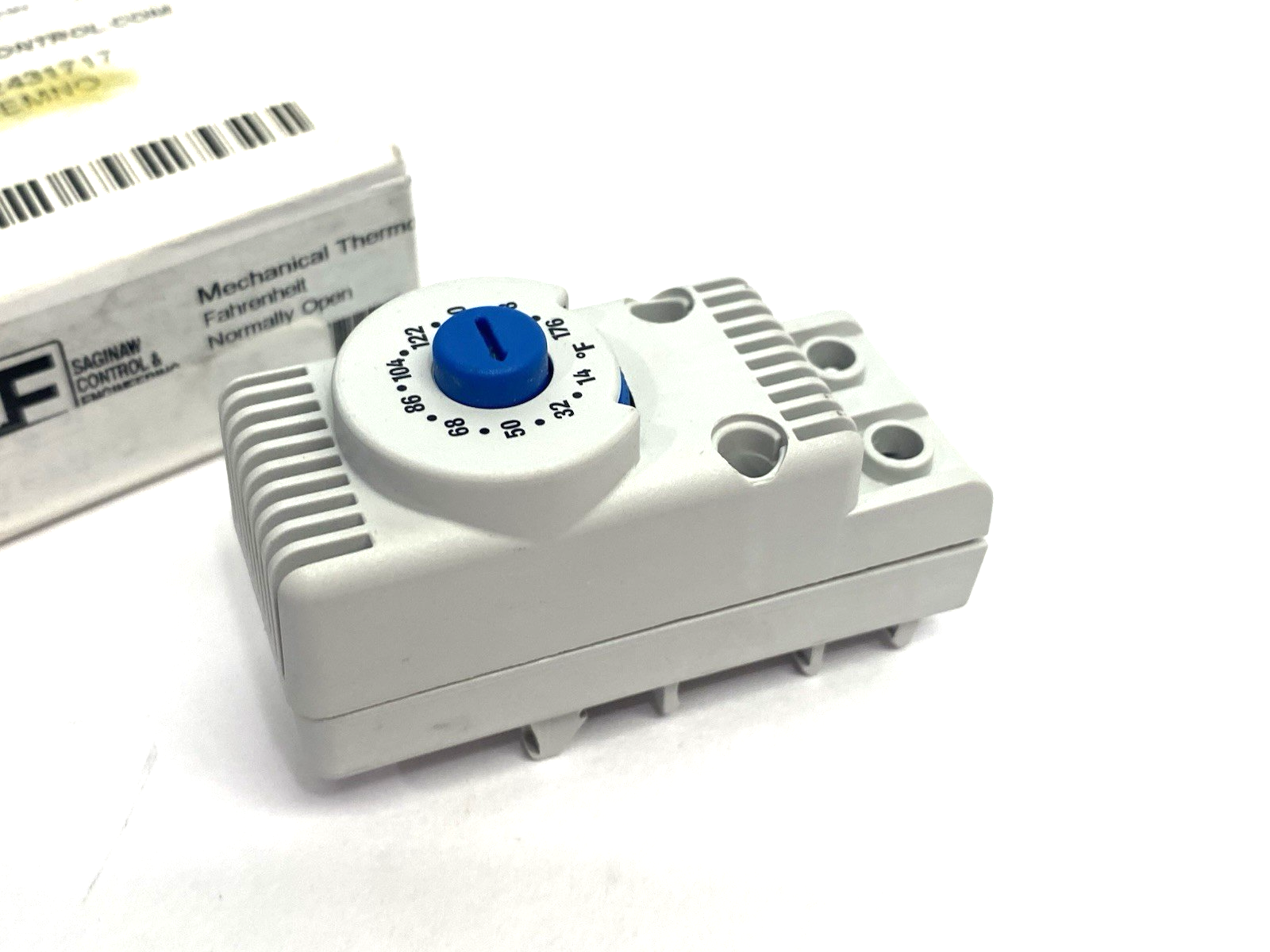 Saginaw Control & Engineering SCE-TEMNO Enclosure Thermostat, Normally Open - Maverick Industrial Sales