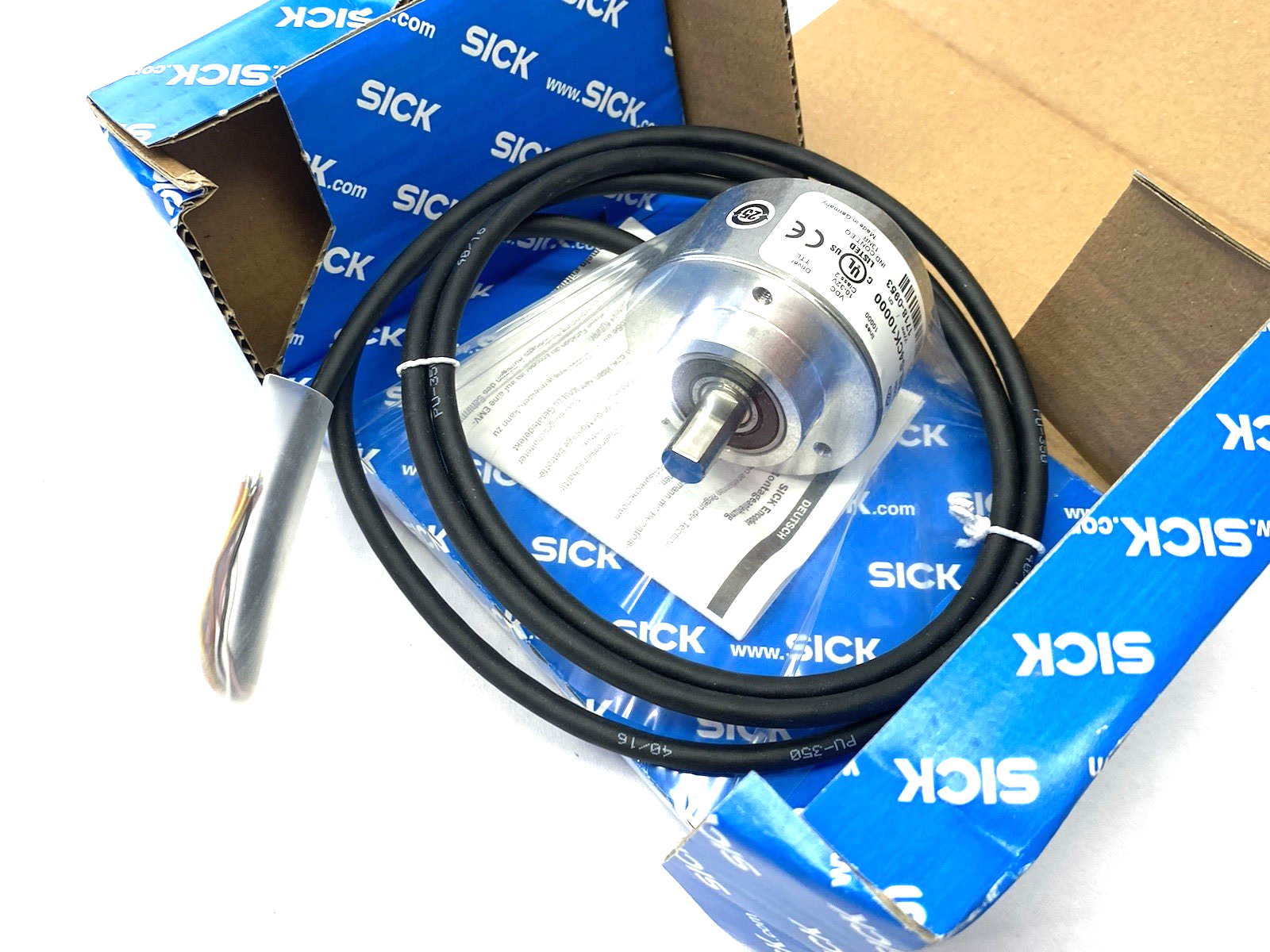 Sick 1037166 Incremental Encoder, 6-Signal Channels, DFS60B-S4CK10000 - Maverick Industrial Sales