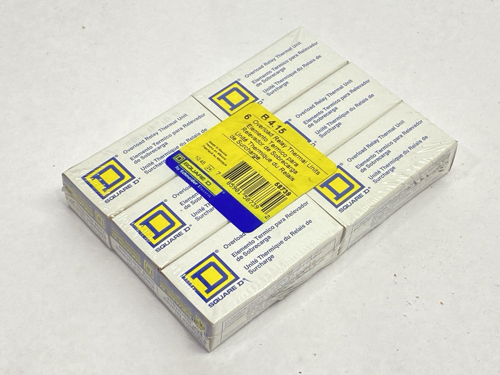 Square D B 4.15 Overload Relay Thermal Units LOT OF 6 - Maverick Industrial Sales
