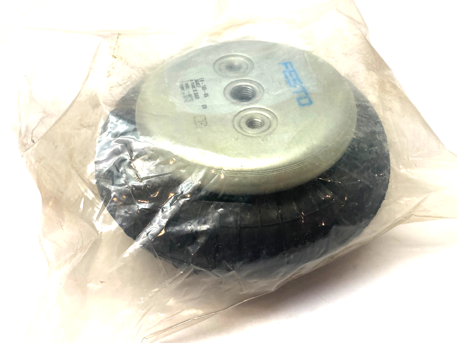 Festo EB-165-65 Bellows Cylinder 65mm Stroke 1/4" Connection 36487 - Maverick Industrial Sales
