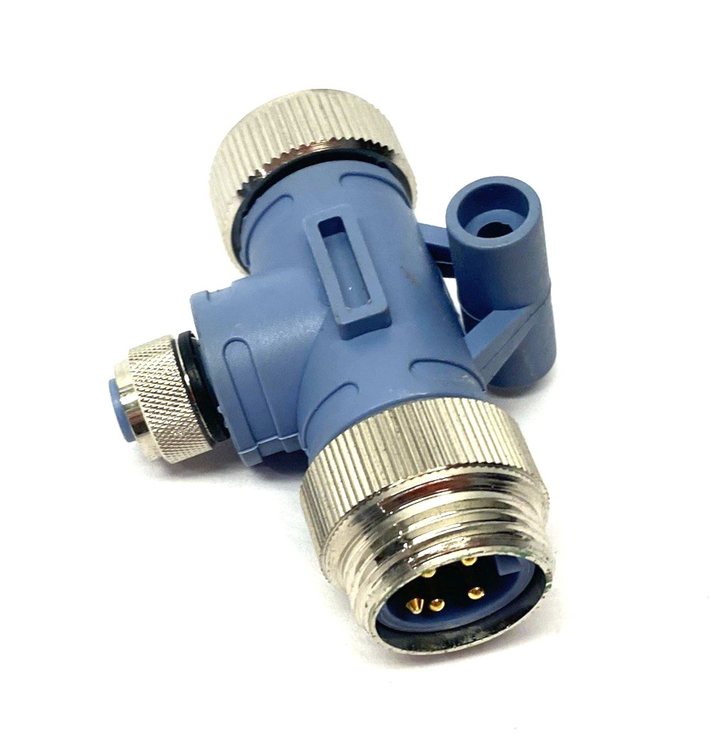 Turck RSM FKM RKM 57 DeviceNet T-Splitter 2-Way, 7/8" minifast, M12 euro, U0142 - Maverick Industrial Sales