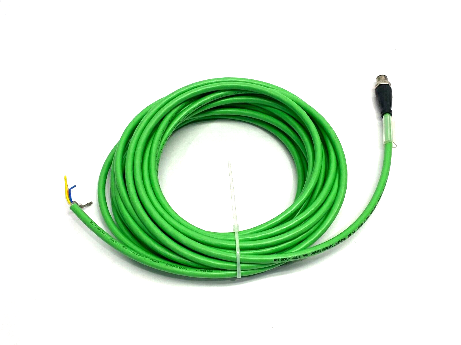 Pepperl+Fuchs V1SD-G-GN10M-PUR-E1S Ethernet Connection Cable 70137367 - Maverick Industrial Sales