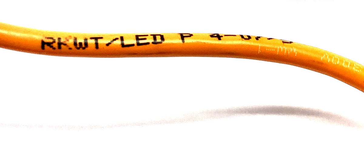 902-51603 | SensoPart Cordset M12 Angle 4-Pin Female 5m L4-5M-W-PL-PUR - New – Open box - Maverick Industrial Sales