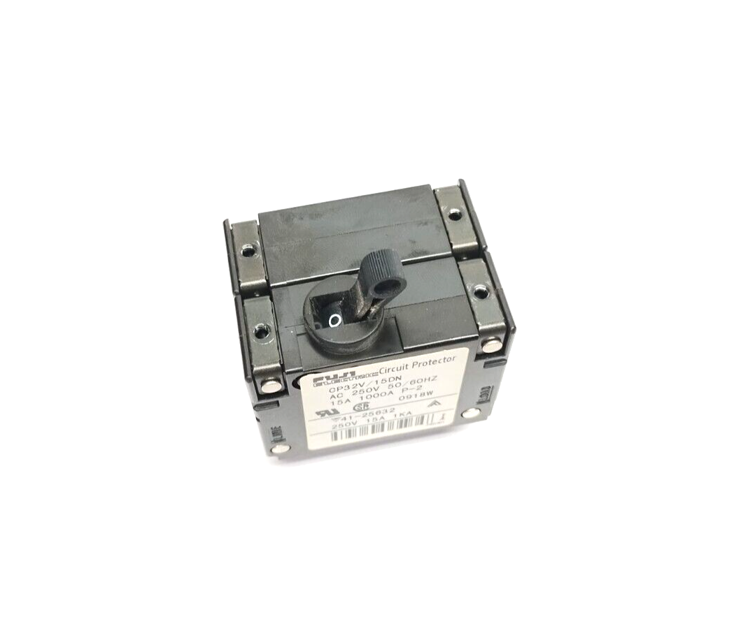 Fuji Electric CP32V/15DN Circuit Protector 250VAC 15A - Maverick Industrial Sales