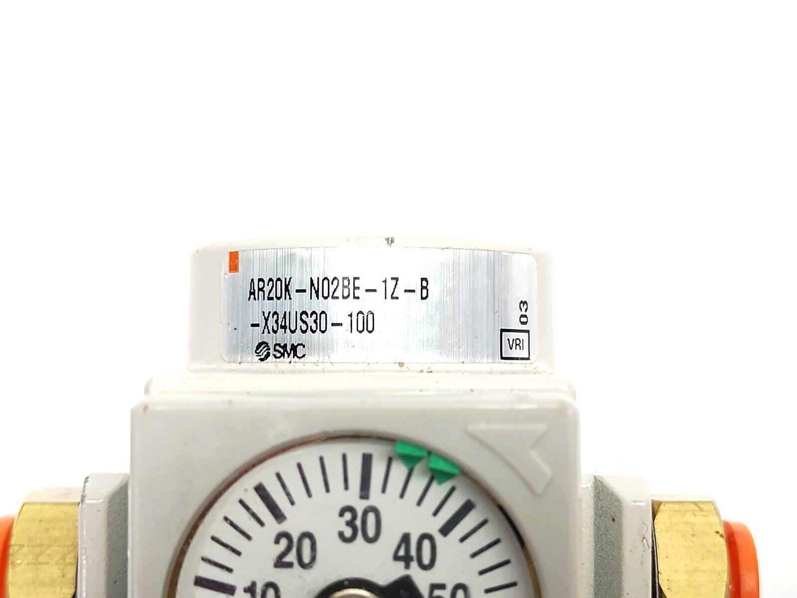 SMC AR20K-N02BE-1Z-B-X34US30-100 Pneumatic Regulator 1/4" NPT AR20K-N02E-1Z-B - Maverick Industrial Sales