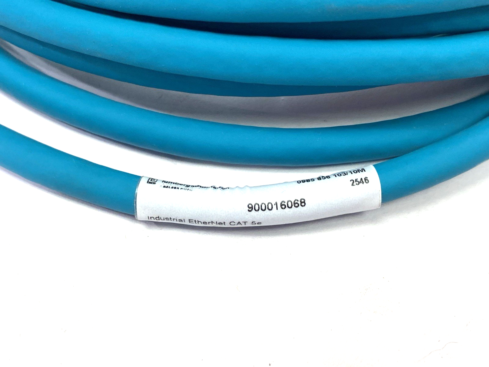 900016068 | Lumberg Automation Double Ended Ethernet Cordset 0985 856 103/10M - New – Open box - Maverick Industrial Sales
